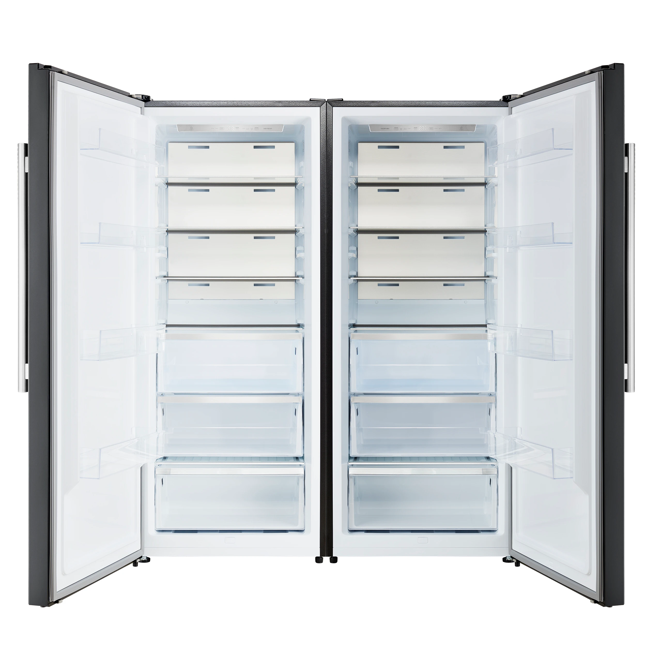 Maderno 2-28-Inch Wide Convertible Refrigerator/Freezer in , Decorative Trim, 27.2 cu.ft, 84-Inch High, ENERGY STAR Certified FFFFD172260MGBLK