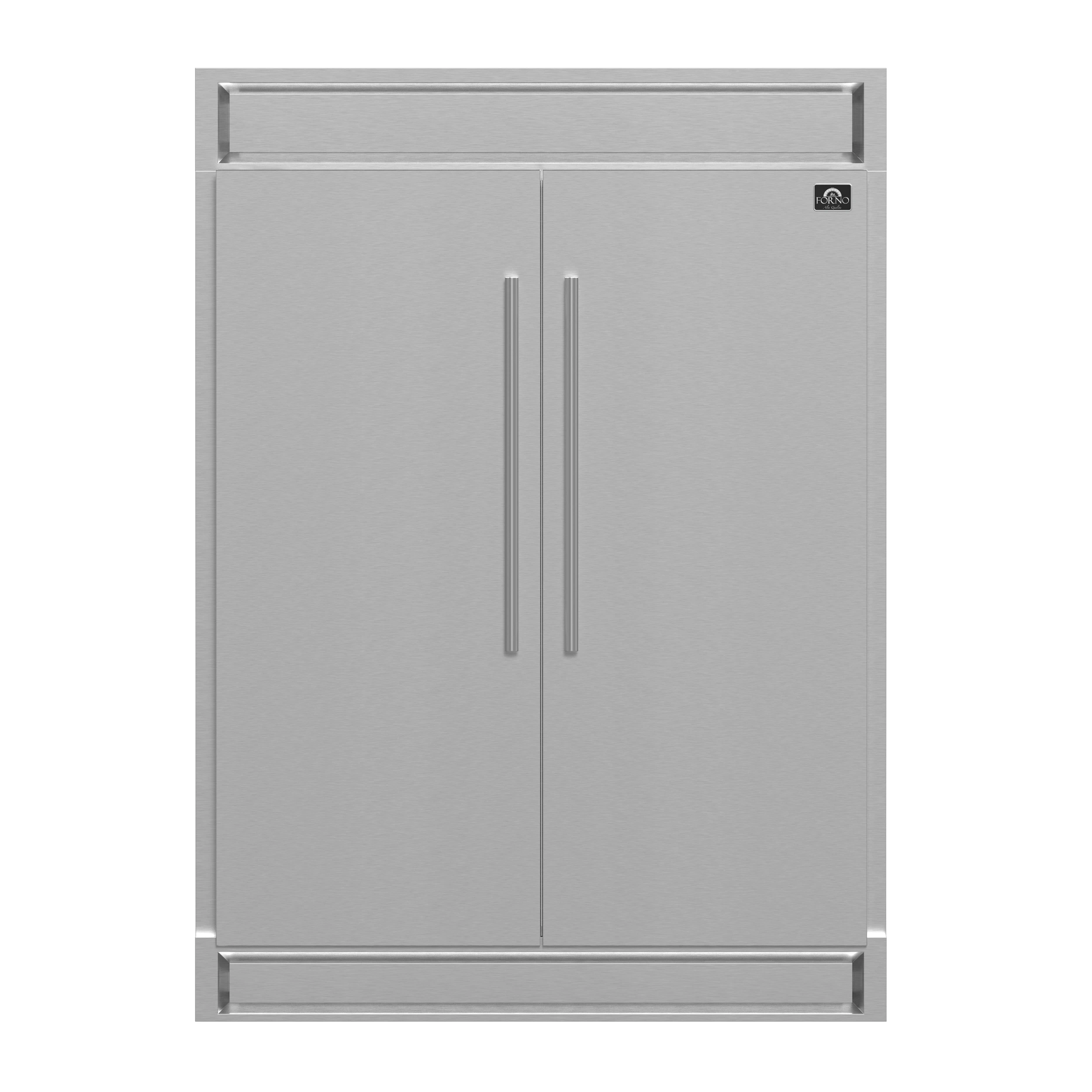 Maderno 2-28-Inch Wide Convertible Refrigerator/Freezer, Decorative Trim, 27.2 cu.ft, 84-Inch High, ENERGY STAR Certified FFFFD172260S