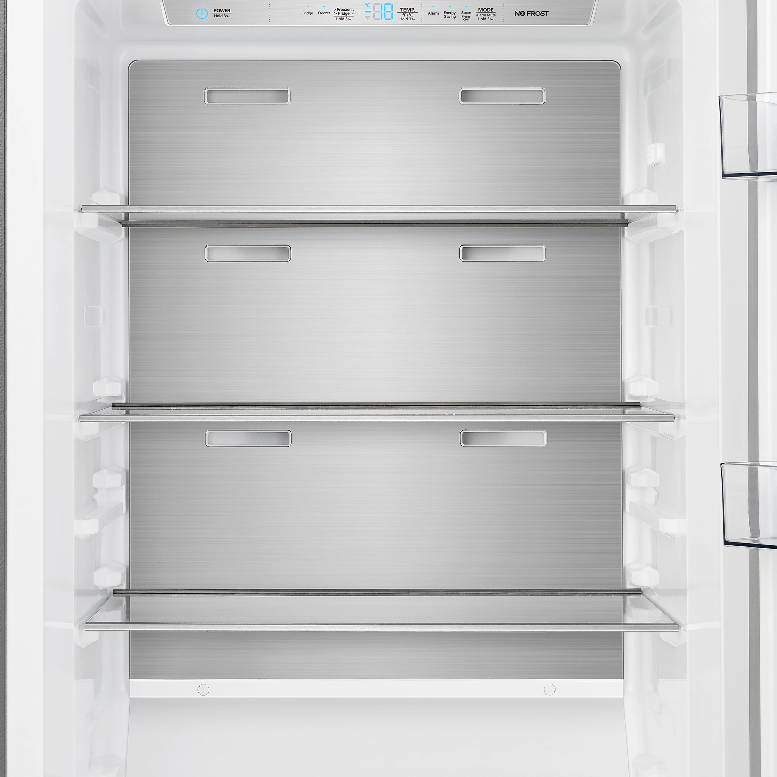 Maderno 2-28-Inch Wide Convertible Refrigerator/Freezer, Decorative Trim, 27.2 cu.ft, 84-Inch High, ENERGY STAR Certified FFFFD172260S