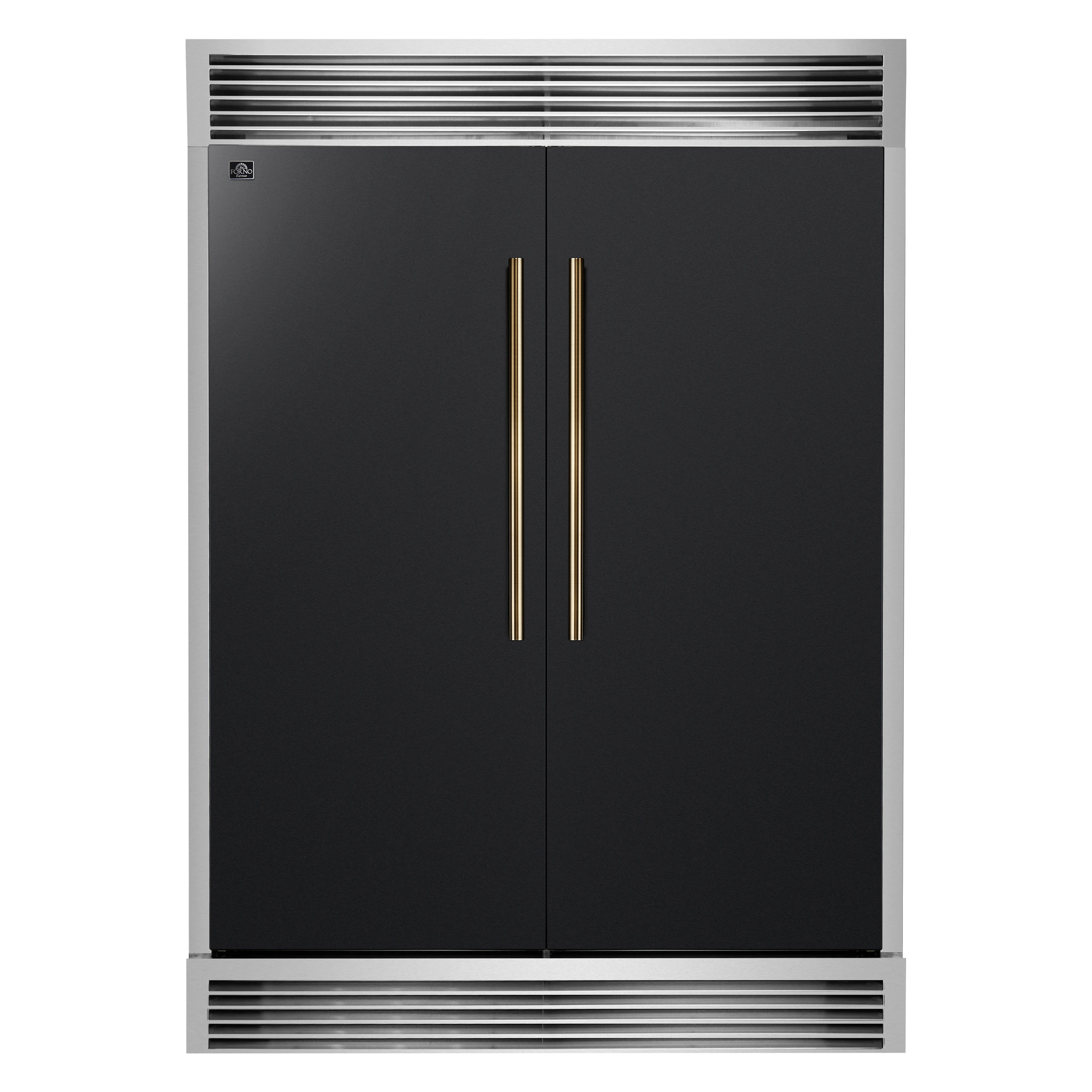 Maderno 2-28-Inch Wide Convertible Refrigerator/Freezer in , Decorative Trim Grill, 27.2 cu.ft, 84-Inch High, ENERGY STAR Certified FFFFD172260SGBLK