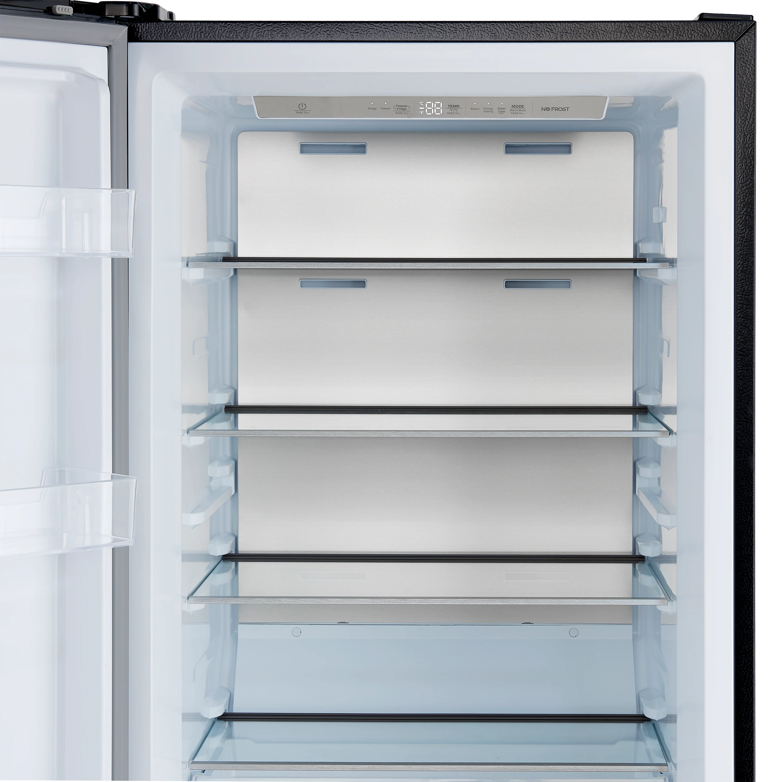 Maderno 2-28-Inch Wide Convertible Refrigerator/Freezer in , Decorative Trim Grill, 27.2 cu.ft, 84-Inch High, ENERGY STAR Certified FFFFD172260SGBLK