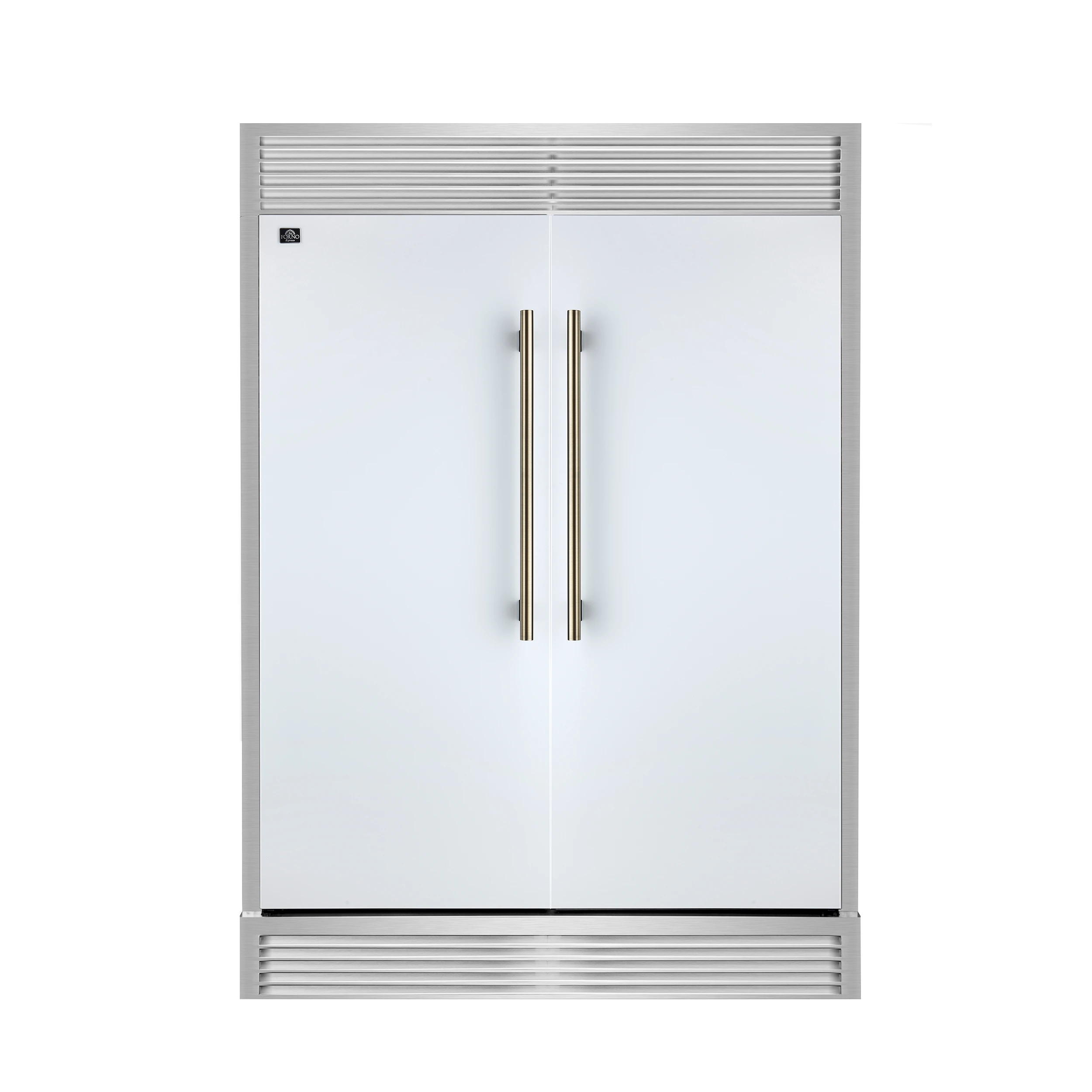 Maderno 2-28-Inch Wide Convertible Refrigerator/Freezer in , Decorative Trim, 27.2 cu.ft, 84-Inch High, ENERGY STAR Certified FFFFD172260SGWHT