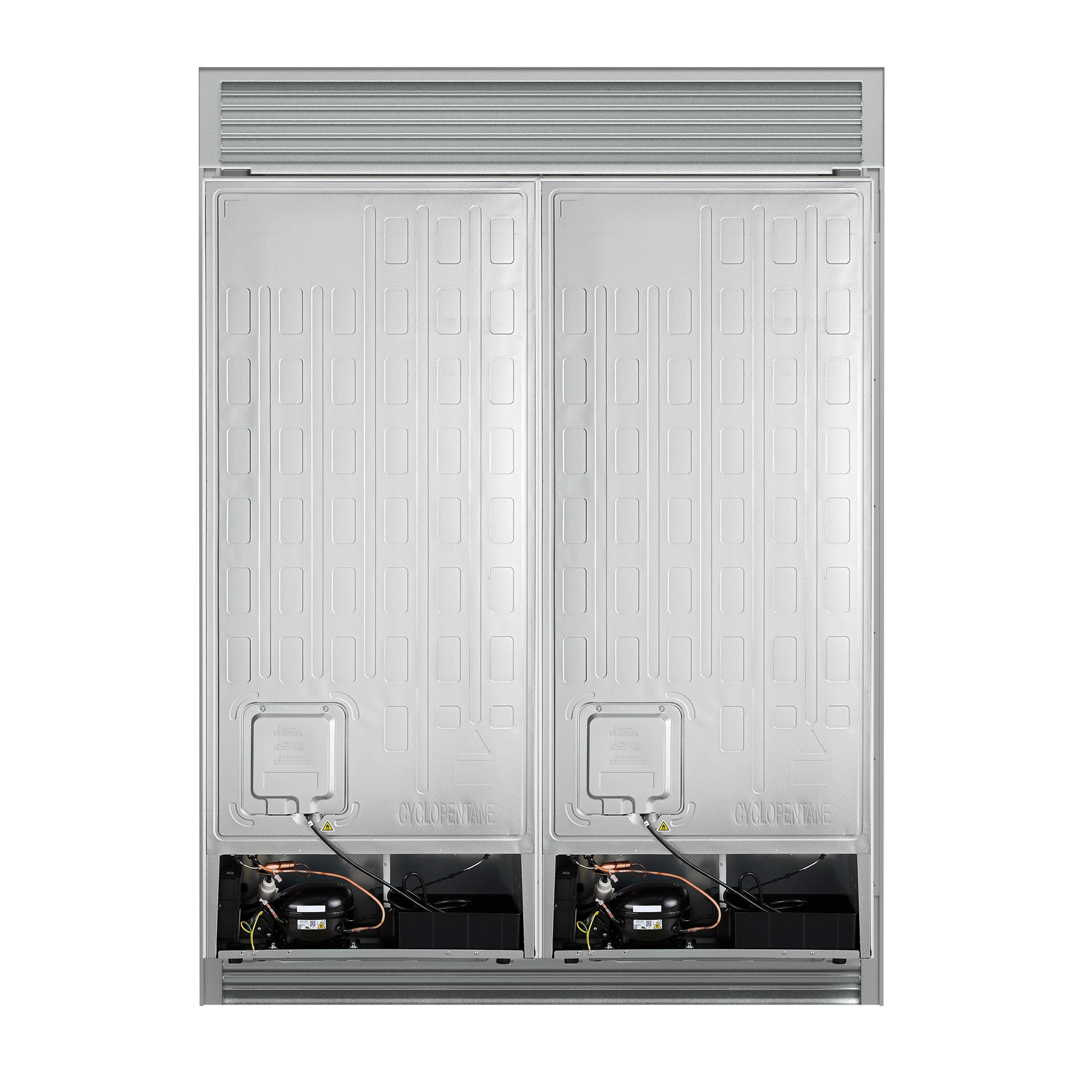 Maderno 2-28-Inch Wide Convertible Refrigerator/Freezer in , Decorative Trim, 27.2 cu.ft, 84-Inch High, ENERGY STAR Certified FFFFD172260SGWHT
