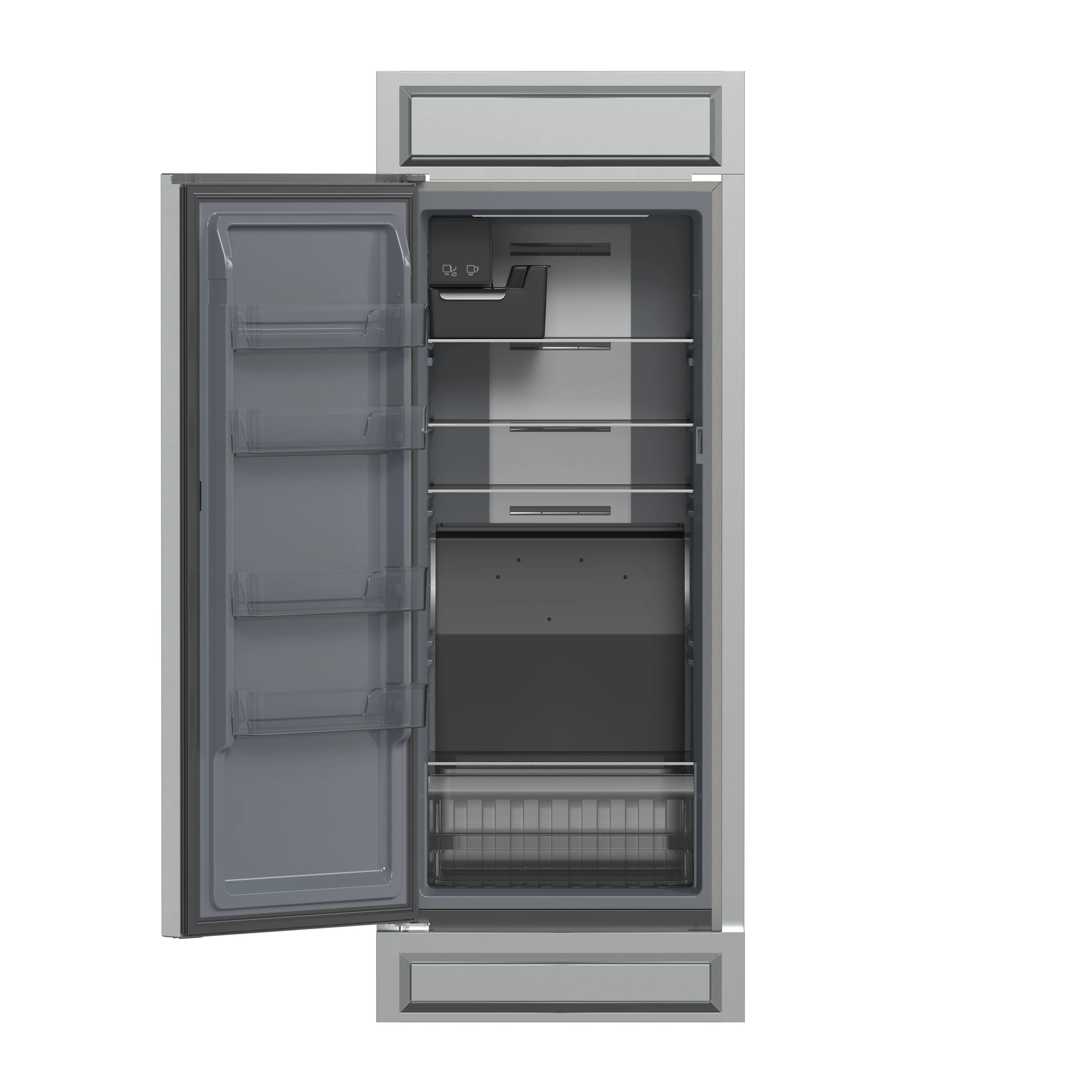 Fortezza 32 Inch Left-Swing Freezer with Trim Kit, , with Automatic Ice Maker FFFFD173832LMG