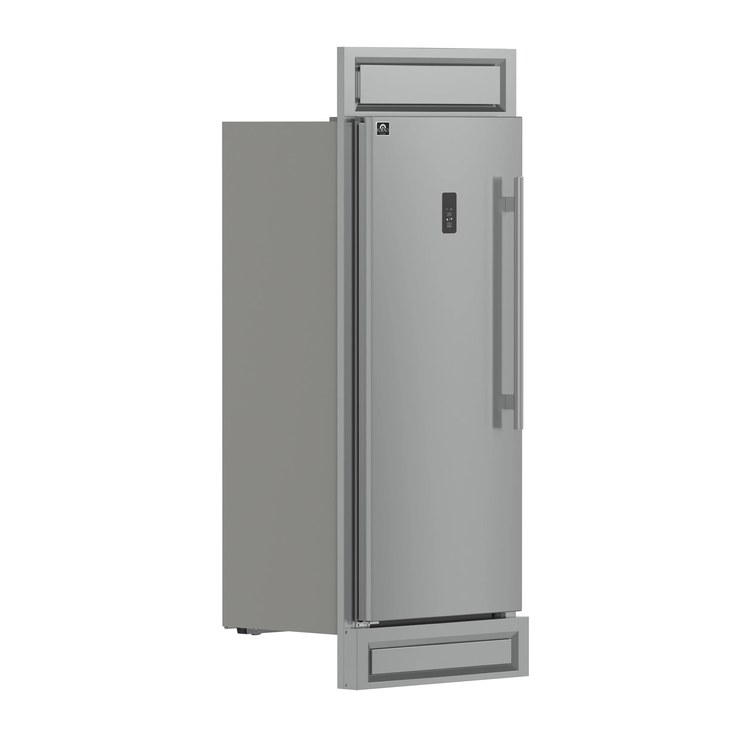 Fortezza 32 Inch Left-Swing Freezer with Trim Kit, , with Automatic Ice Maker FFFFD173832LMG