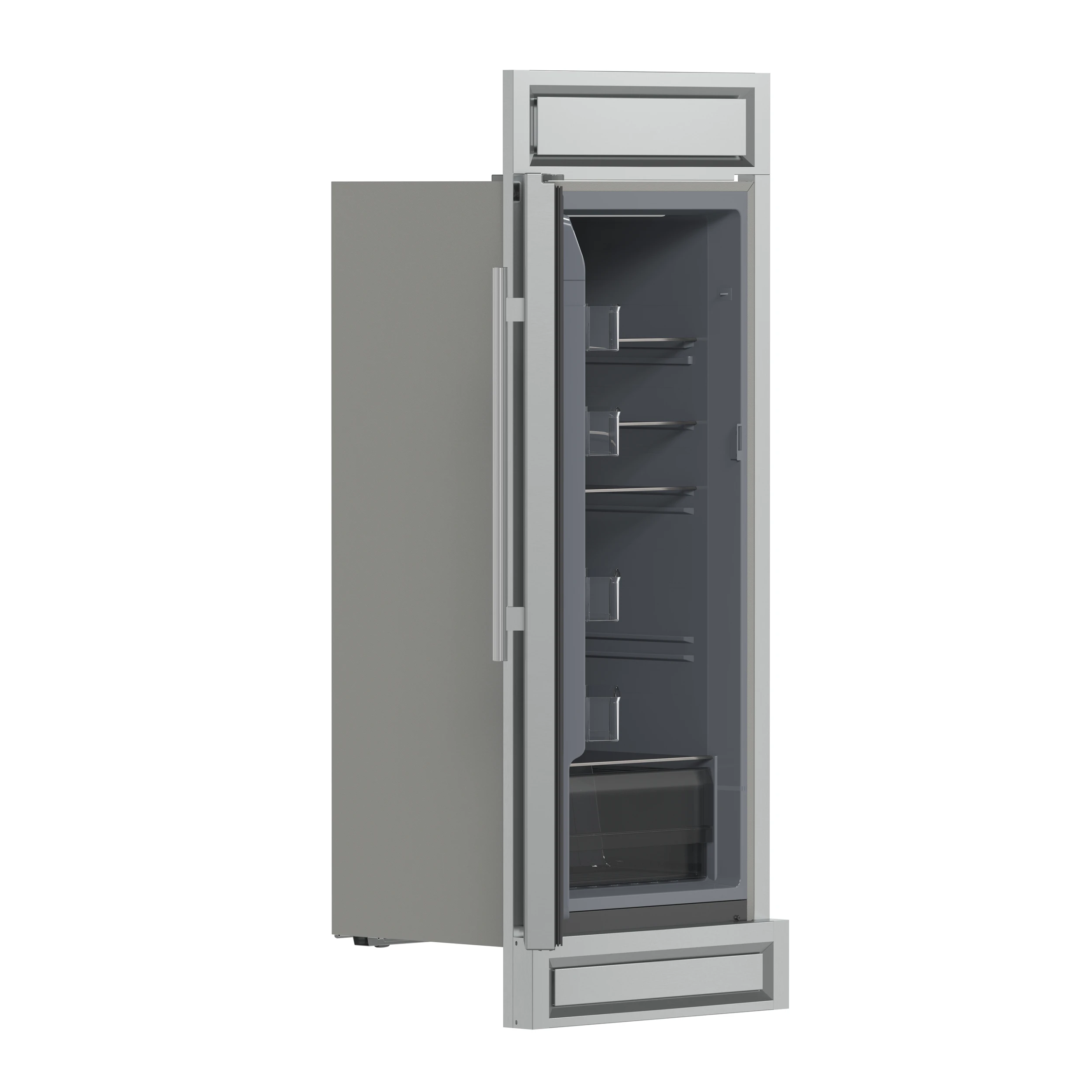 Fortezza 32 Inch Left-Swing Freezer with Trim Kit, , with Automatic Ice Maker FFFFD173832LMG
