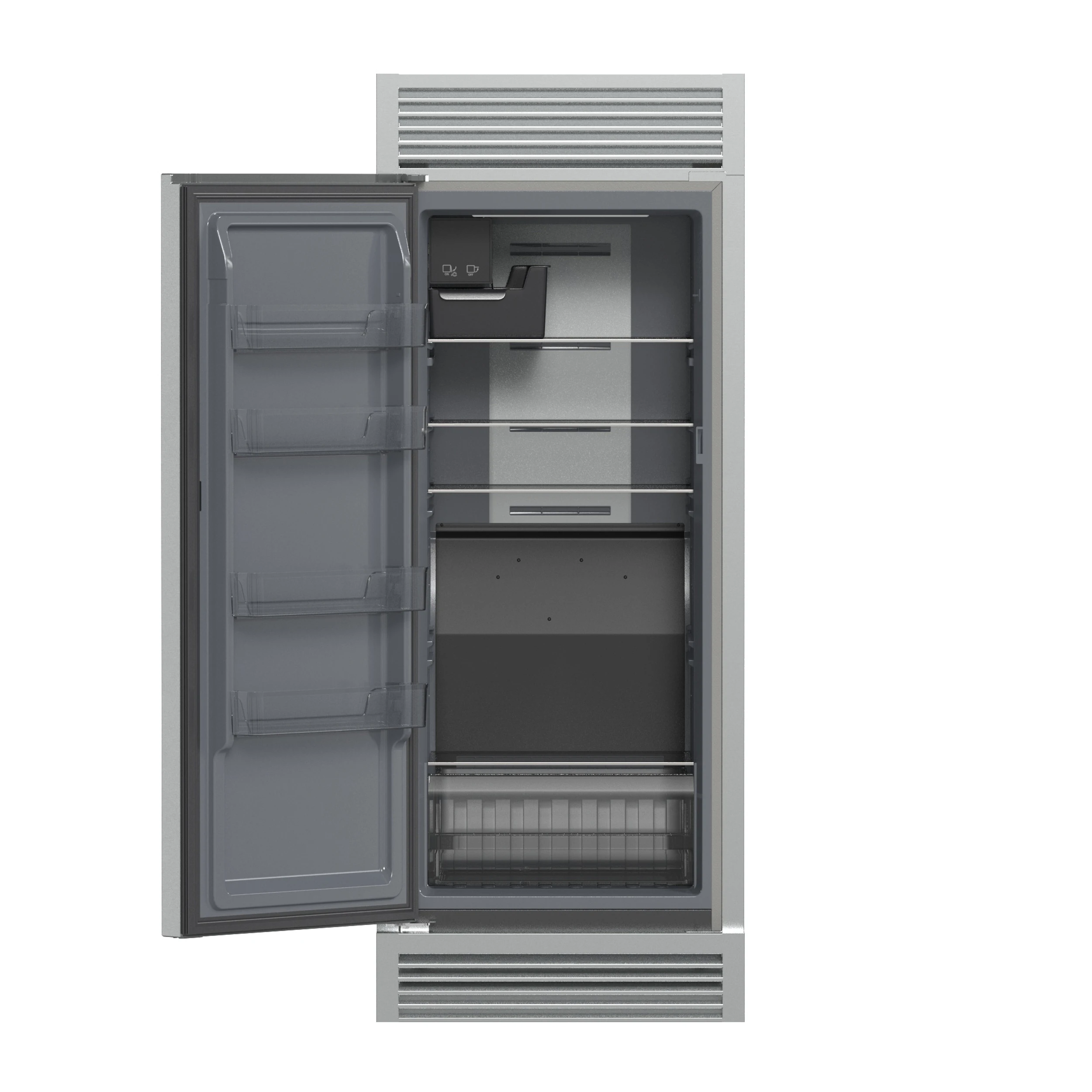 Fortezza 32 Inch Left-Swing Freezer with Standard Trim Grill, , with Automatic Ice Maker FFFFD173832LSG