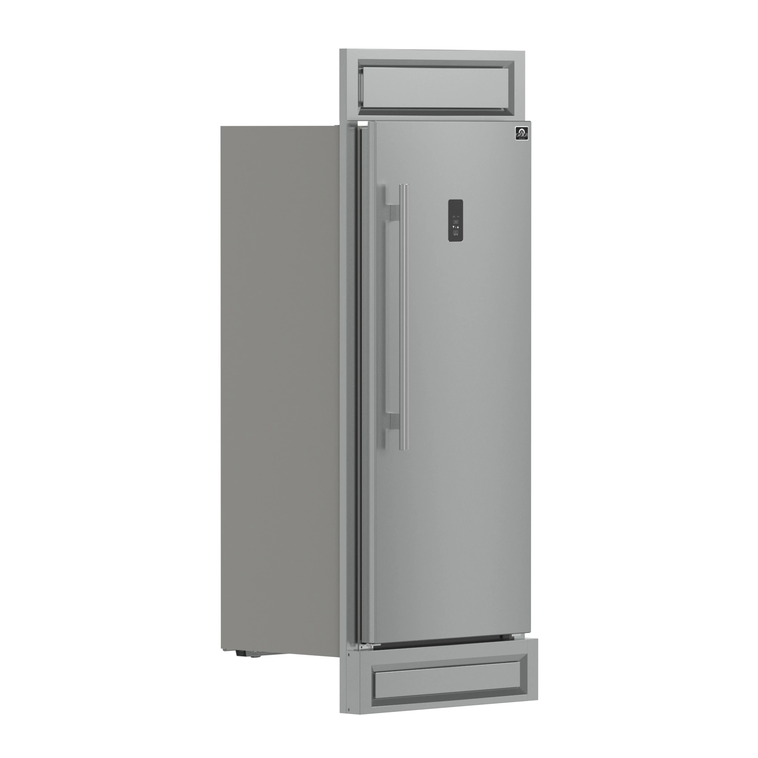 Fortezza 32 Inch Right-Swing Convertible Refrigerator/Freezer with Trim Kit, , Total No Frost FFFFD173832RMG