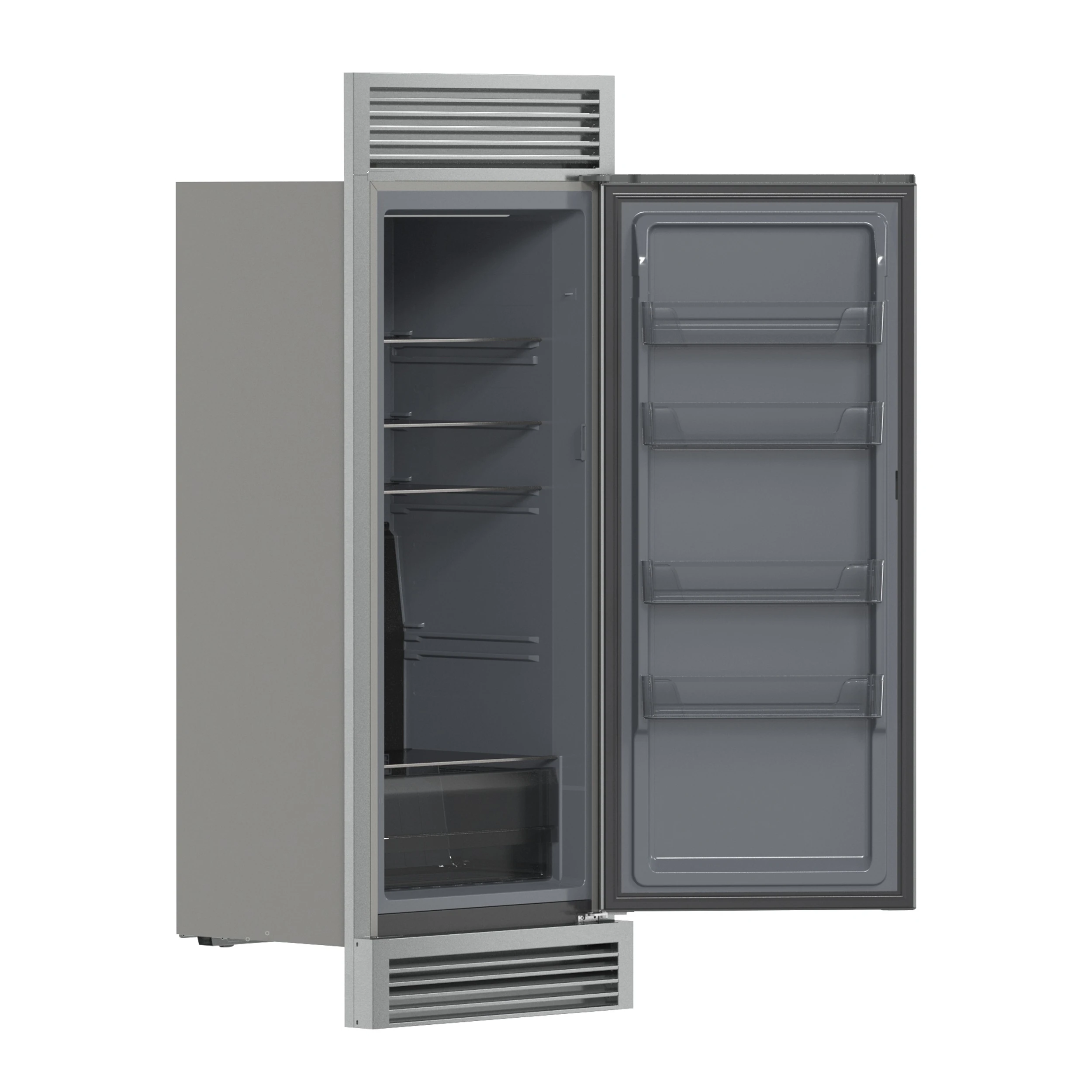 Fortezza 32 Inch Right-Swing Convertible Refrigerator/Freezer with Trim Grill, , Total No Frost FFFFD173832RSG