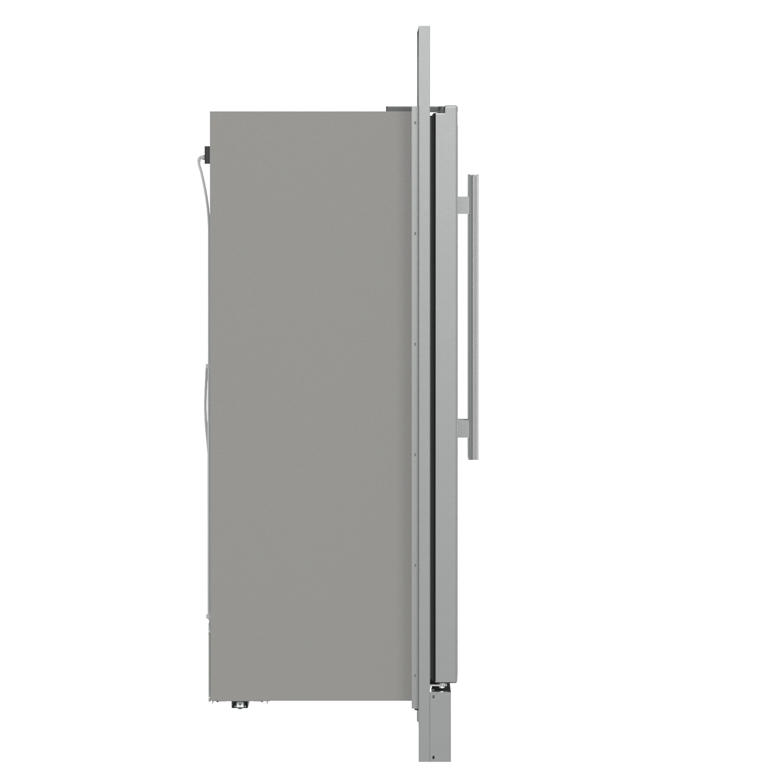 Fortezza 60 Inch Convertible Refrigerator/Freezer with Modern Trim Kit, Stainless Steel, Total No Frost, with Automatic Ice Maker FFFFD173860MG