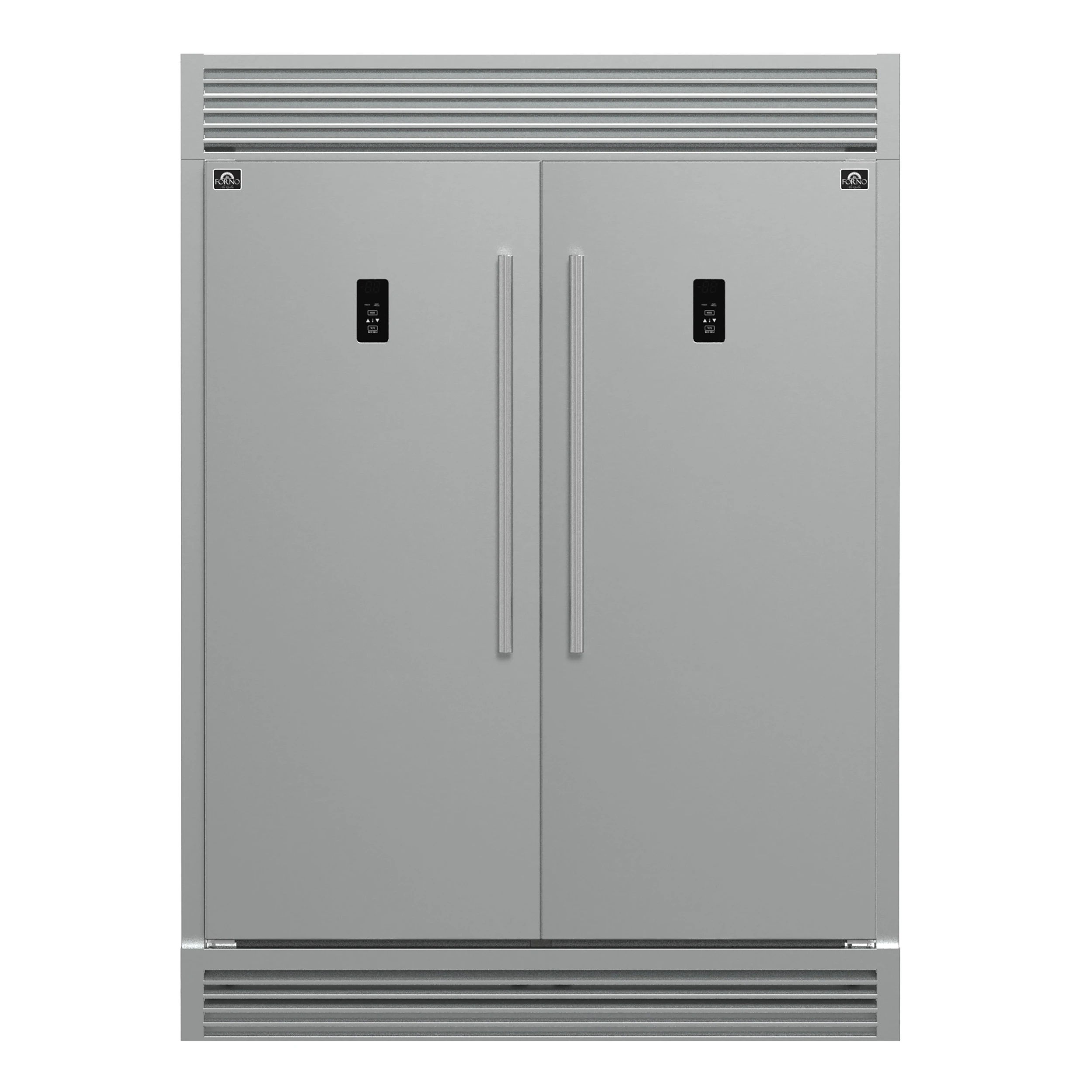 Fortezza 60 Inch Convertible Refrigerator/Freezer with Trim Grill, , Total No Frost, with Automatic Ice Maker FFFFD173860SG