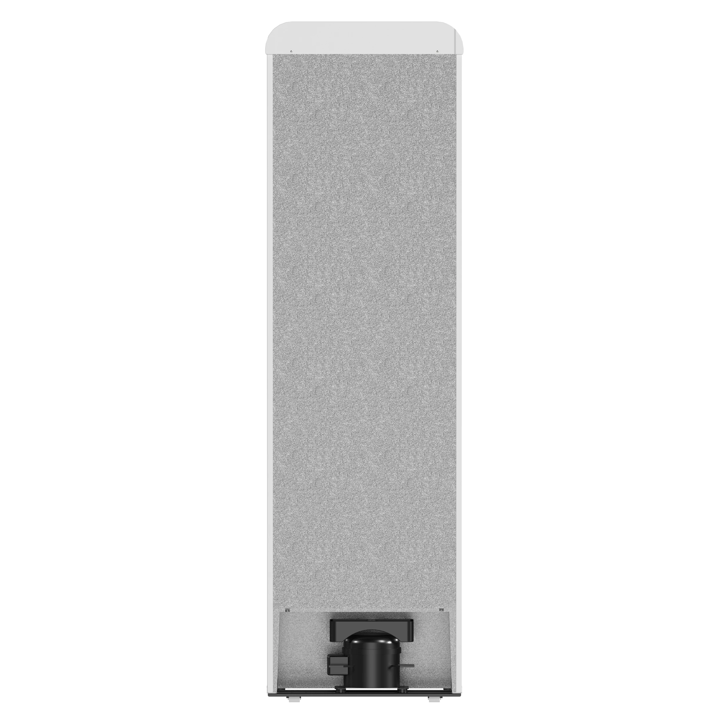 Storico 22-Inch Retro bottom freezer Fridge in , 9 cu.ft, copper-tone handle FFFFD174522WHT