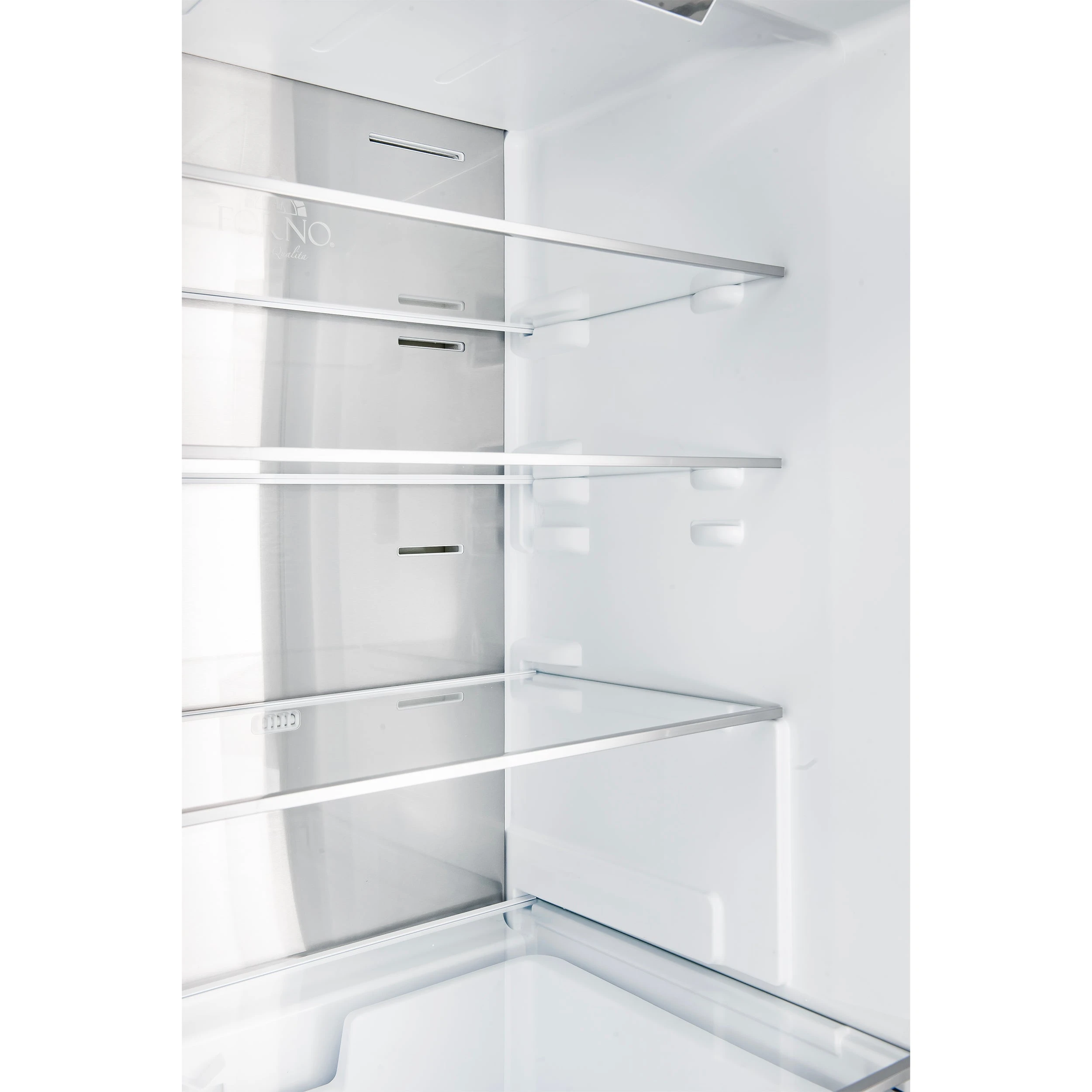 Custodia 24" Bottom Freezer, 10.3 cf., Right Swing, Total No frost, , Antique Brass handles FFFFD176624WHTRS