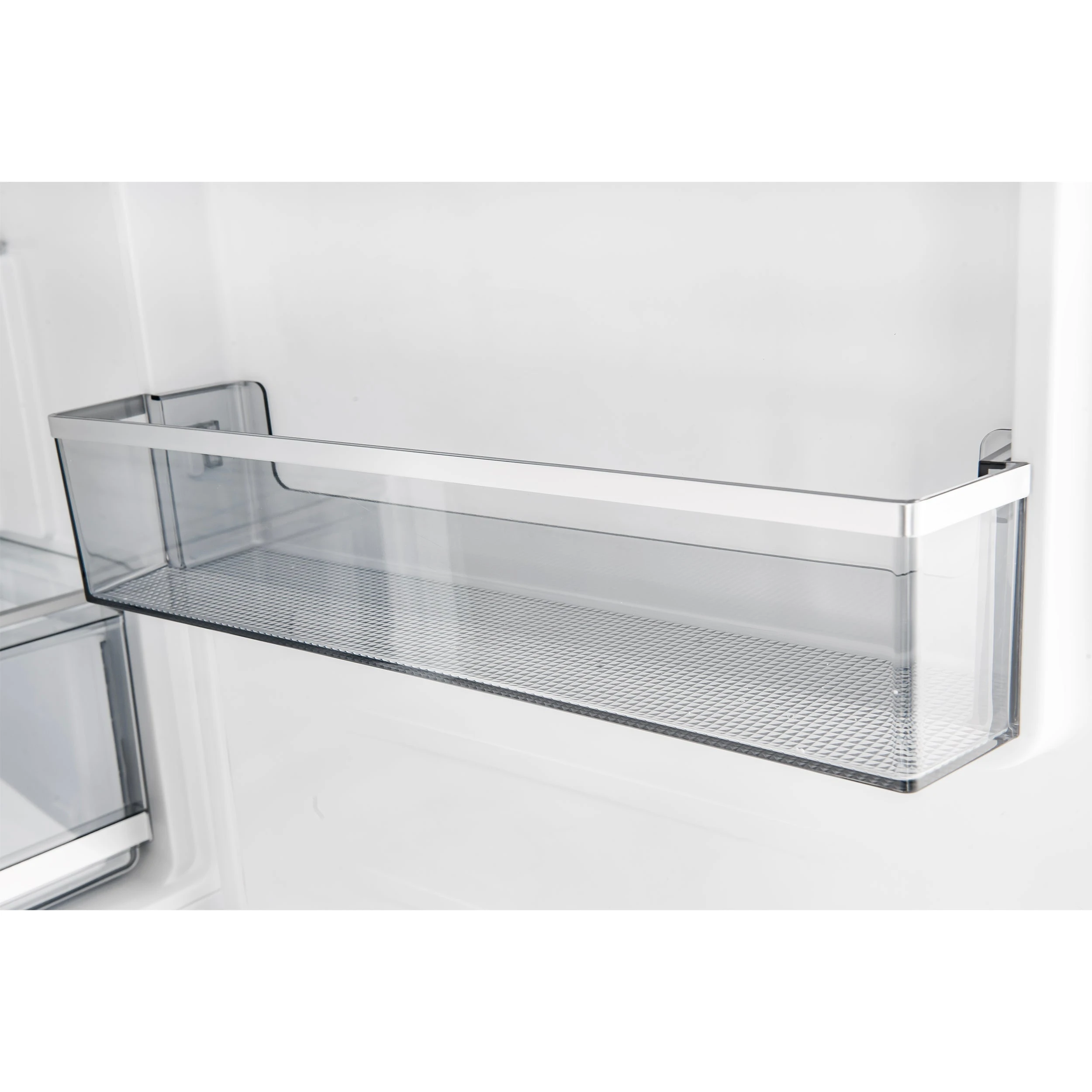 Custodia 24" Bottom Freezer, 10.3 cf., Right Swing, Total No frost, , Antique Brass handles FFFFD176624WHTRS
