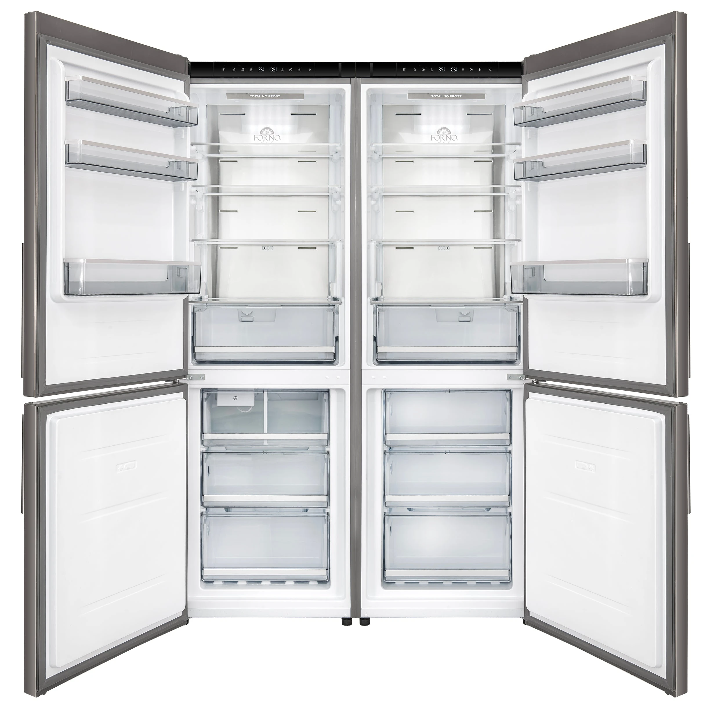 Custodia 48" Bottom Freezer combo, 20.6 cf., Ice Maker, Total No frost, handles FFFFD176648S