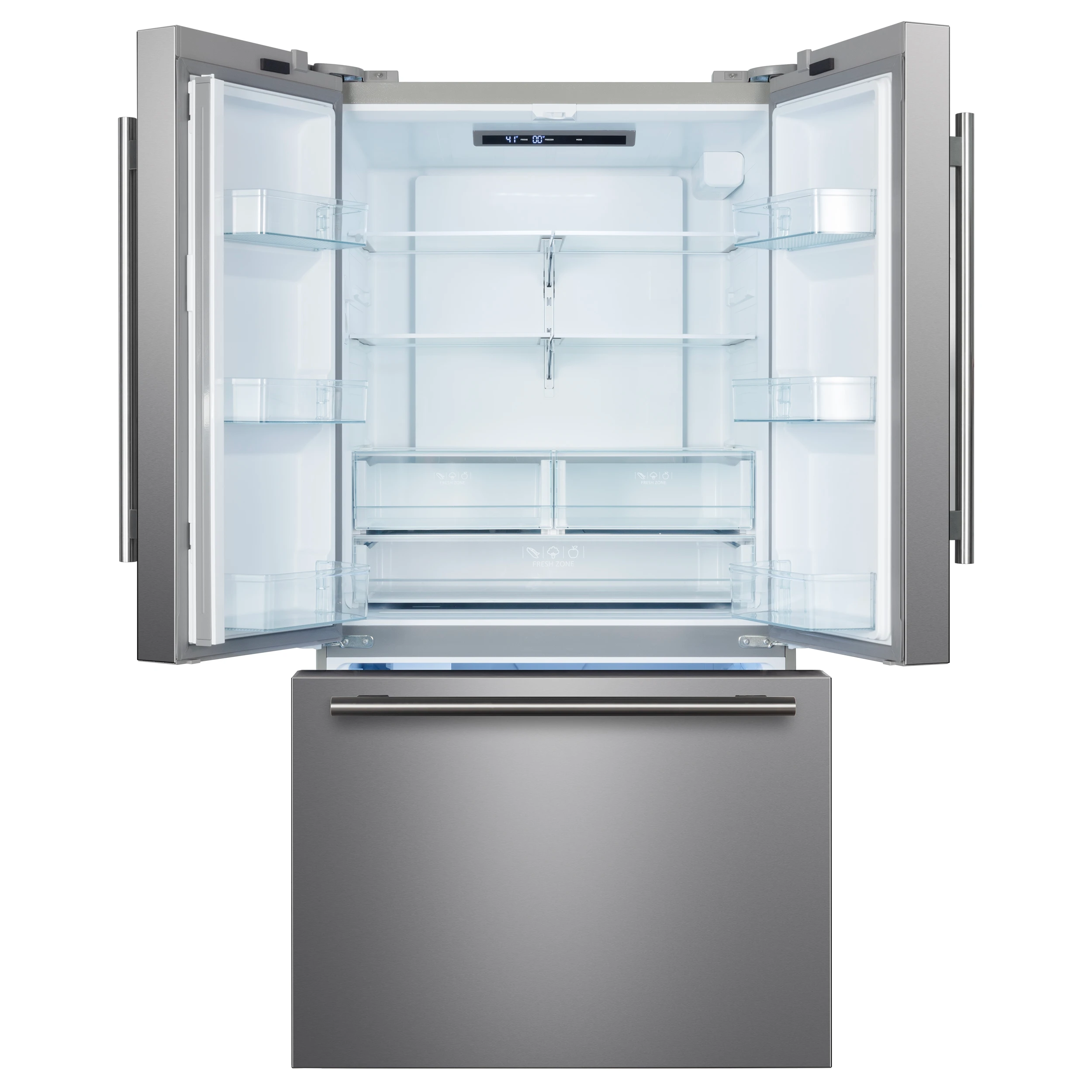 Rivello 36 Inch French Door Refrigerator in , Internal Water Dispenser, Filtered Ice, Adjustable Shelves, Energy Star Certified FFFFD178336S