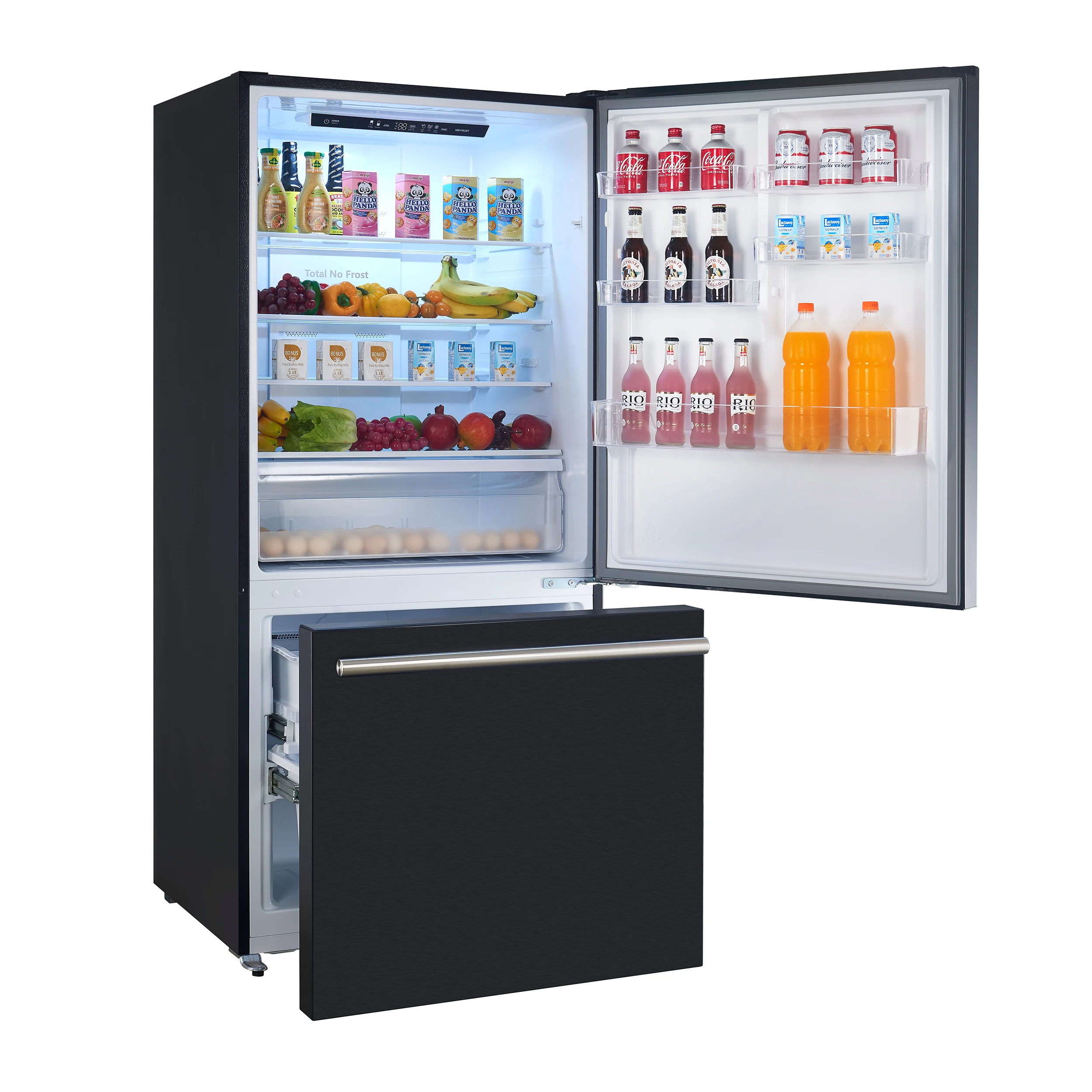 Milano Espresso 31-Inch Bottom Freezer Refrigerator, , 17.2 cu.ft Capacity, Energy Efficient FFFFD178531BLK