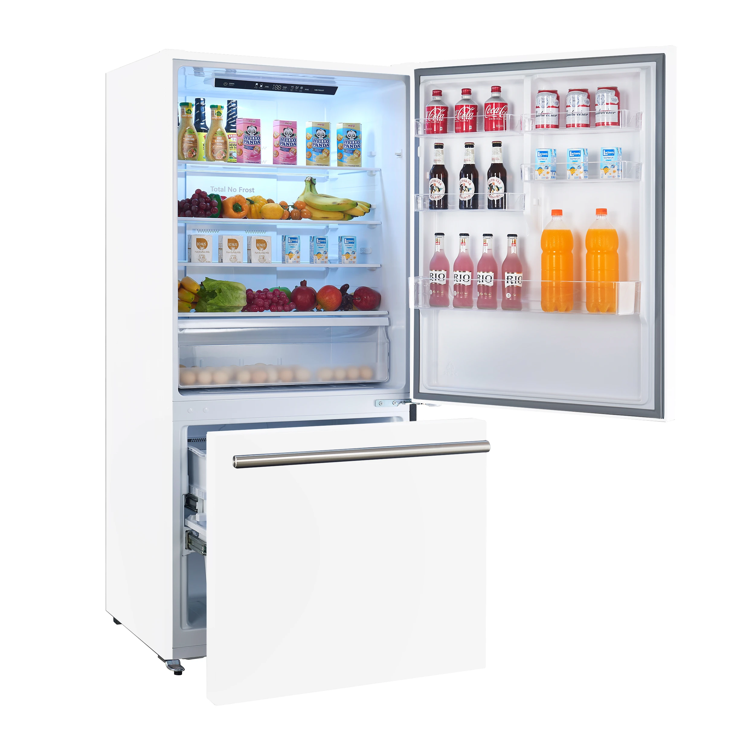 Milano Espresso 31-Inch Bottom Freezer Refrigerator, , 17.2 cu.ft Capacity, Energy Efficient FFFFD178531WHT