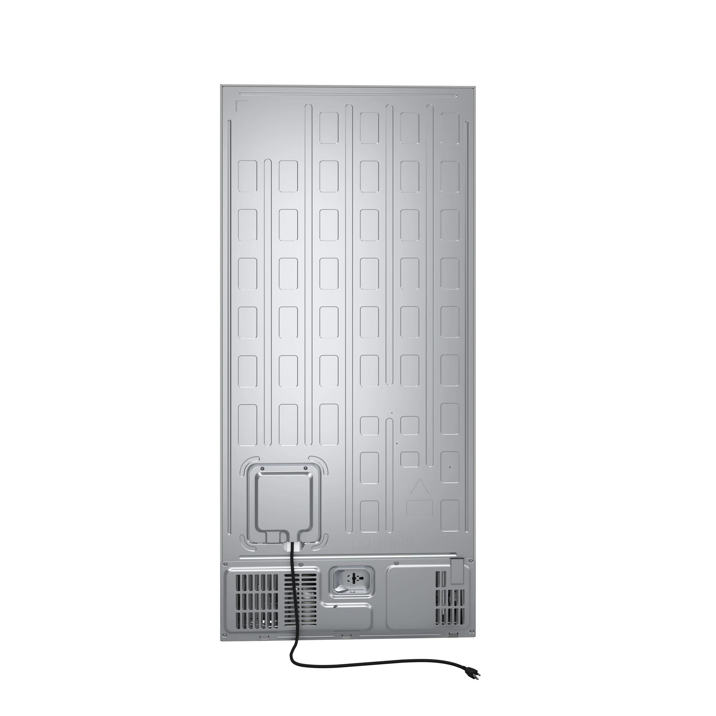 Milano 2-Piece 62-Inch Freestanding Dual Bottom Freezer Refrigerator, Stainless Steel – 34.4 cu.ft, Touch Control, Ice Maker FFFFD178760S