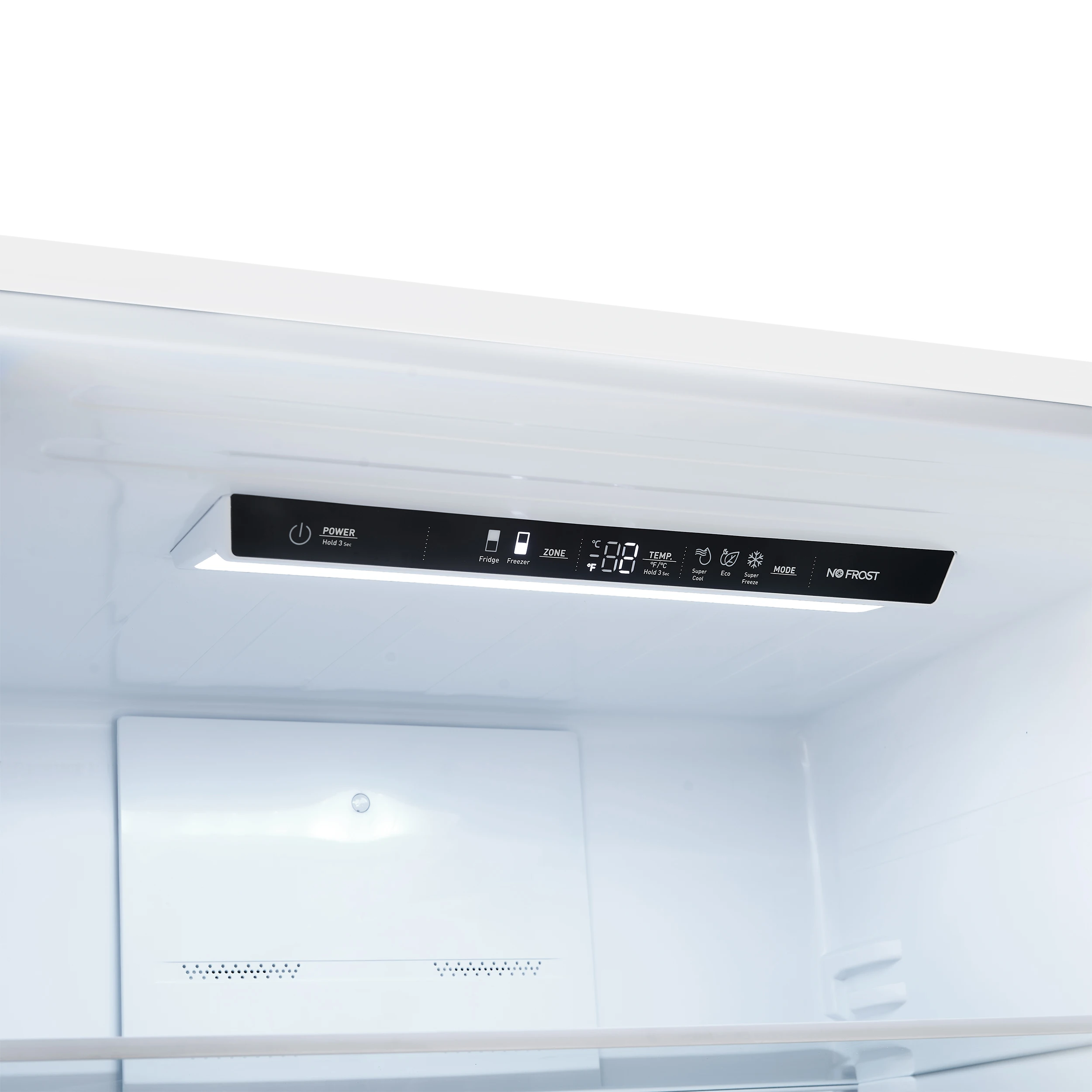 Milano 2-Piece 62-Inch Freestanding Dual Bottom Freezer Refrigerator, White – 34.4 cu.ft, Touch Control, Ice Maker FFFFD178760WHT