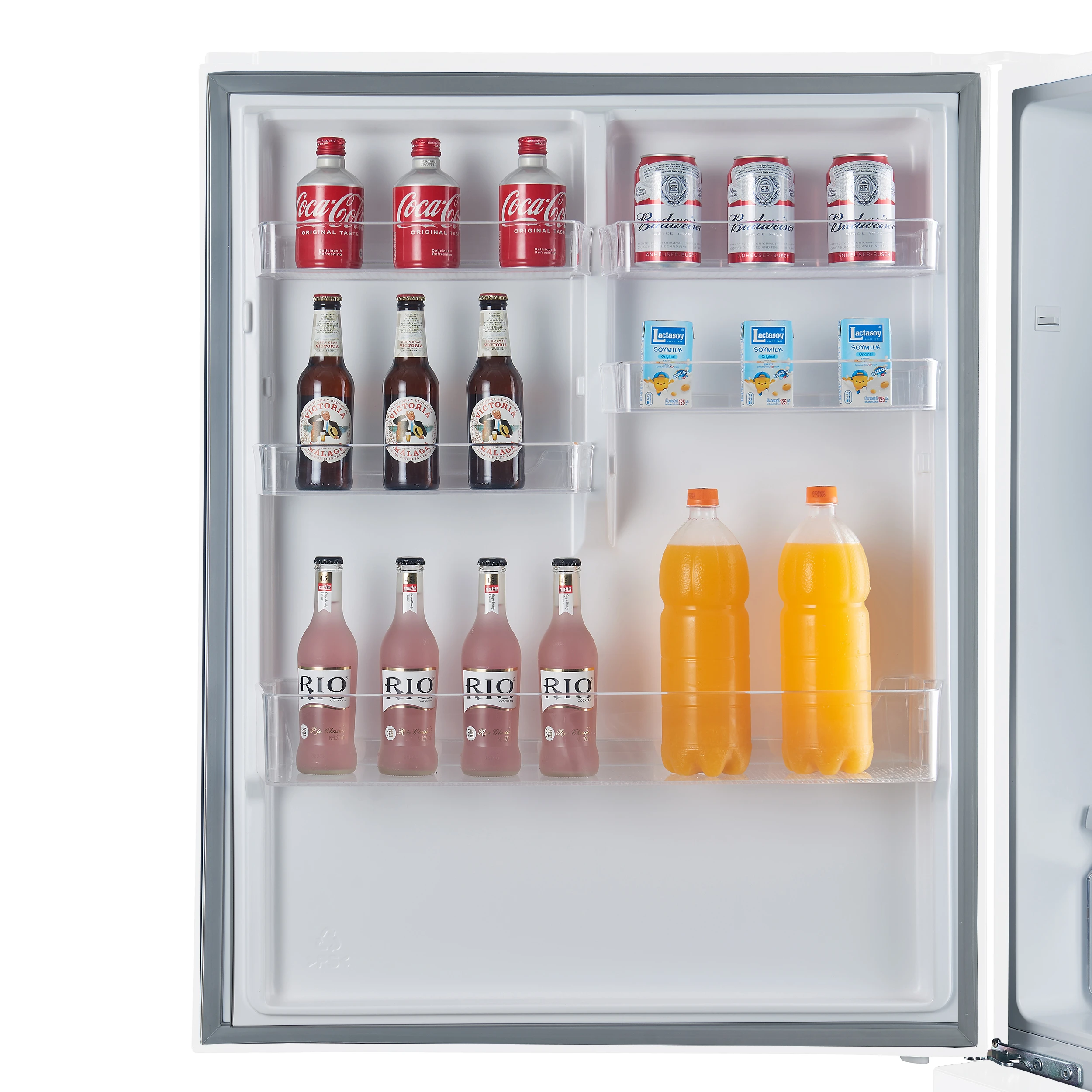 Milano 2-Piece 62-Inch Freestanding Dual Bottom Freezer Refrigerator, White – 34.4 cu.ft, Touch Control, Ice Maker FFFFD178760WHT