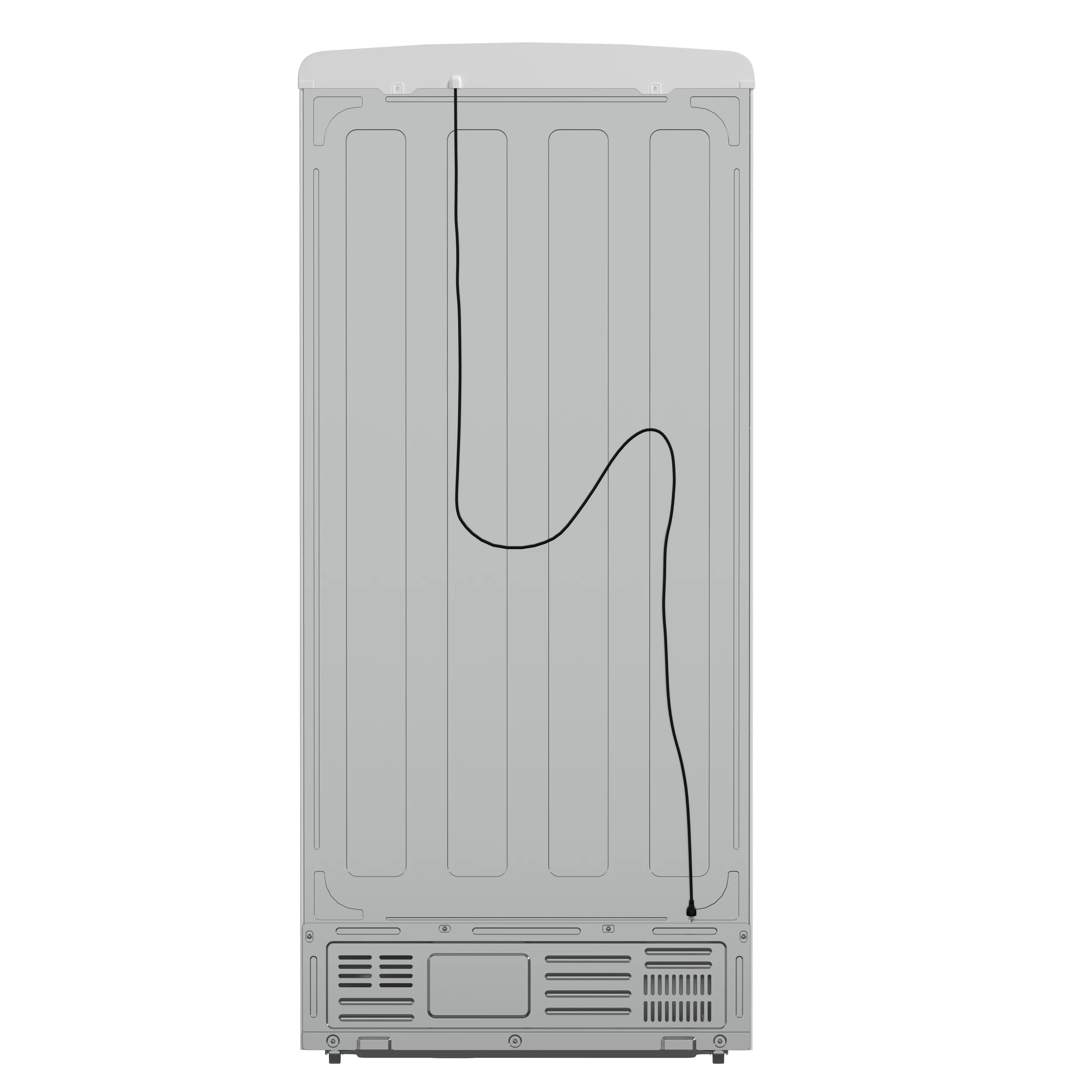 Luigi 33-Inch French Door Refrigerator, 18 cu.ft, Finish, Antique Brass Handles, ENERGY STAR Certified FFFFD179133WHT