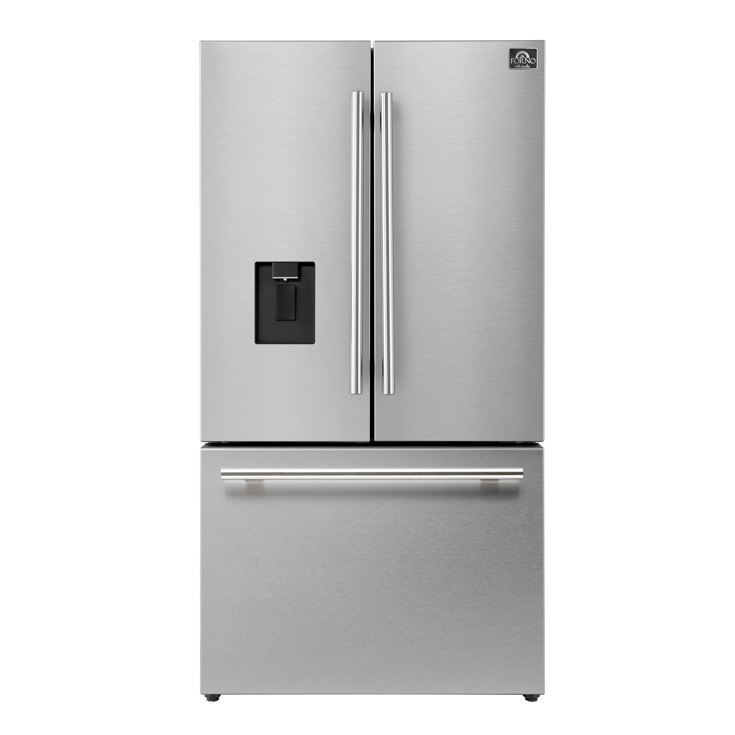 Aosta 36-Inch French Door Refrigerator, , 22.4 cu.ft, External Water Dispenser, Automatic Ice Maker, ENERGY STAR Certified FFFFD186636SB
