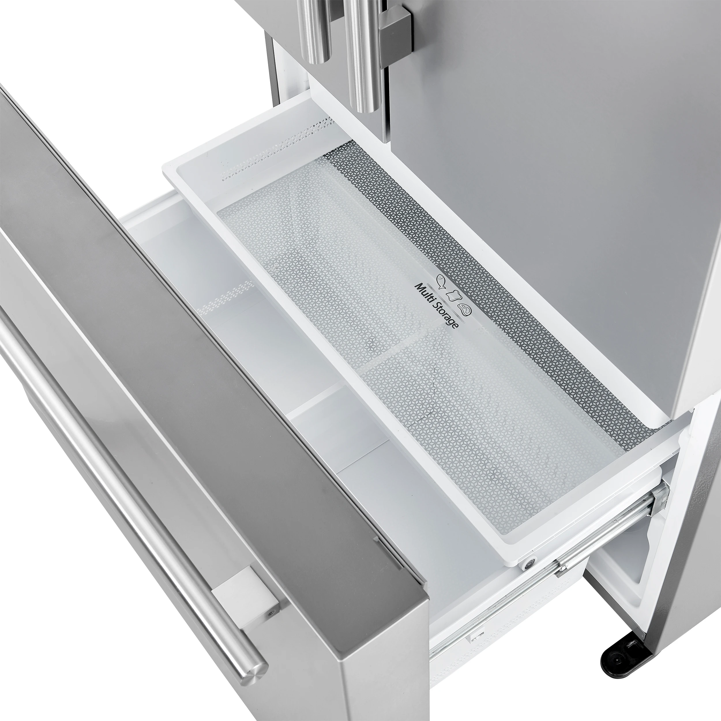 Aosta 36-Inch French Door Refrigerator, , 22.4 cu.ft, External Water Dispenser, Automatic Ice Maker, ENERGY STAR Certified FFFFD186636SB