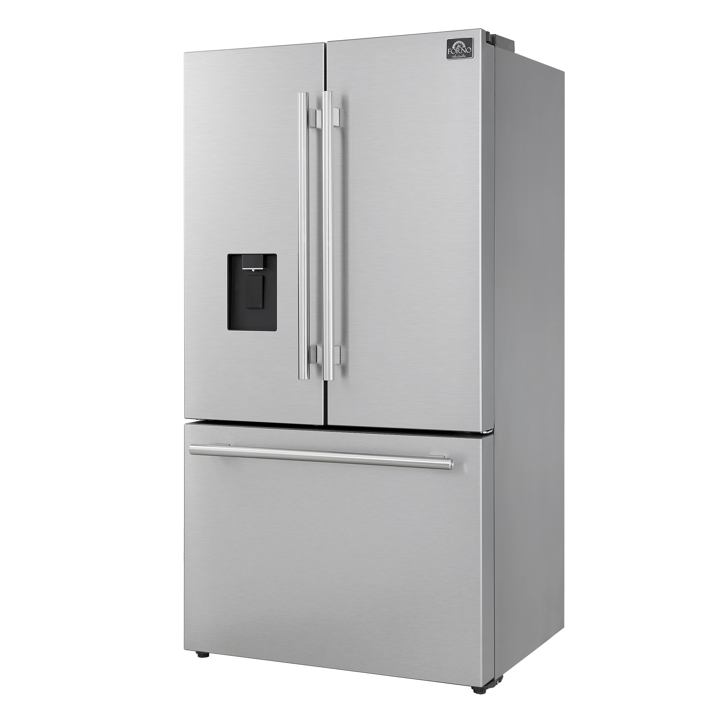 Aosta 36-Inch French Door Refrigerator, , 22.4 cu.ft, External Water Dispenser, Automatic Ice Maker, ENERGY STAR Certified FFFFD186636SB