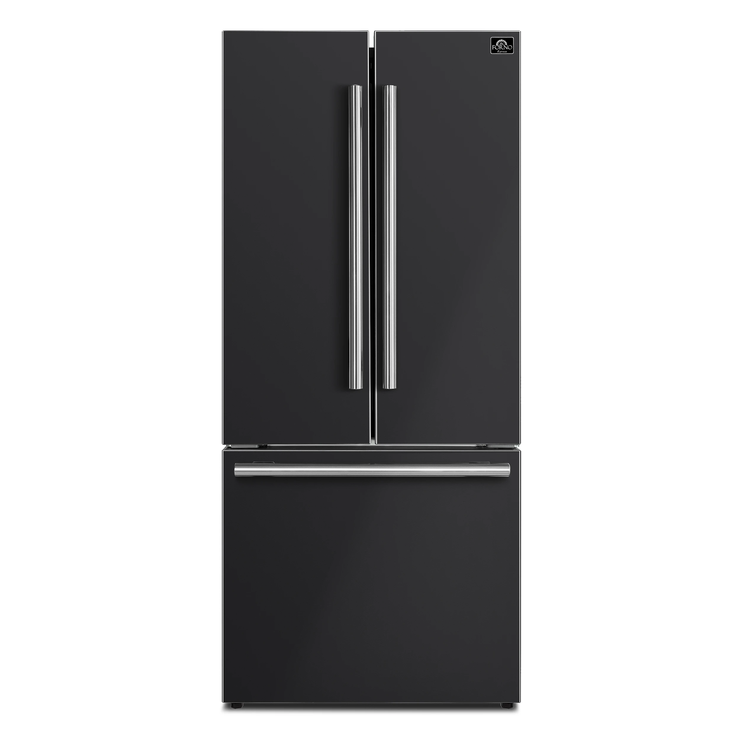 Gallipoli Espresso 30-Inch French Door Refrigerator, Bottom Freezer, 17.5 Cu. Ft., No Frost, Ice Maker FFFFD197431BLK