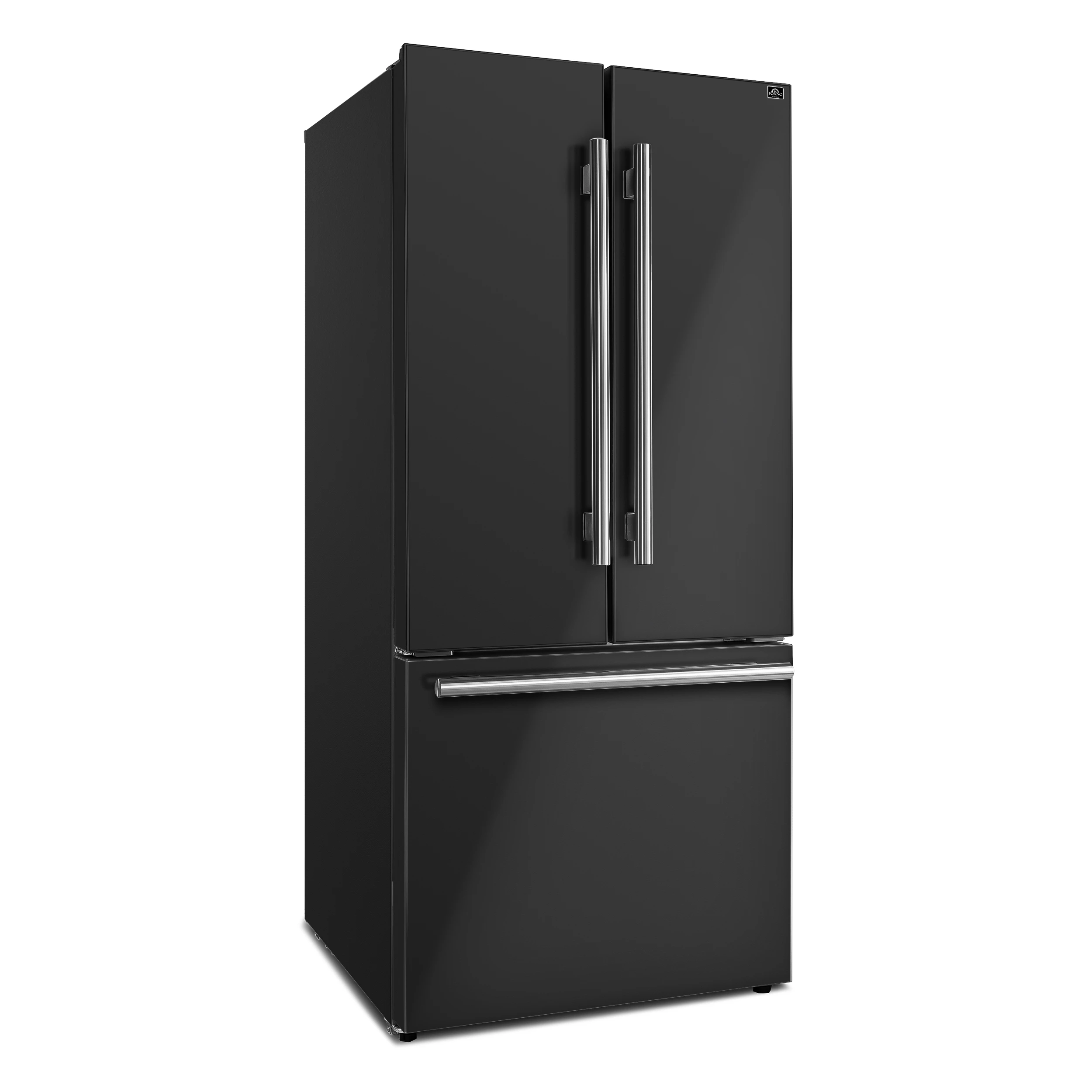 Gallipoli Espresso 30-Inch French Door Refrigerator, Bottom Freezer, 17.5 Cu. Ft., No Frost, Ice Maker FFFFD197431BLK