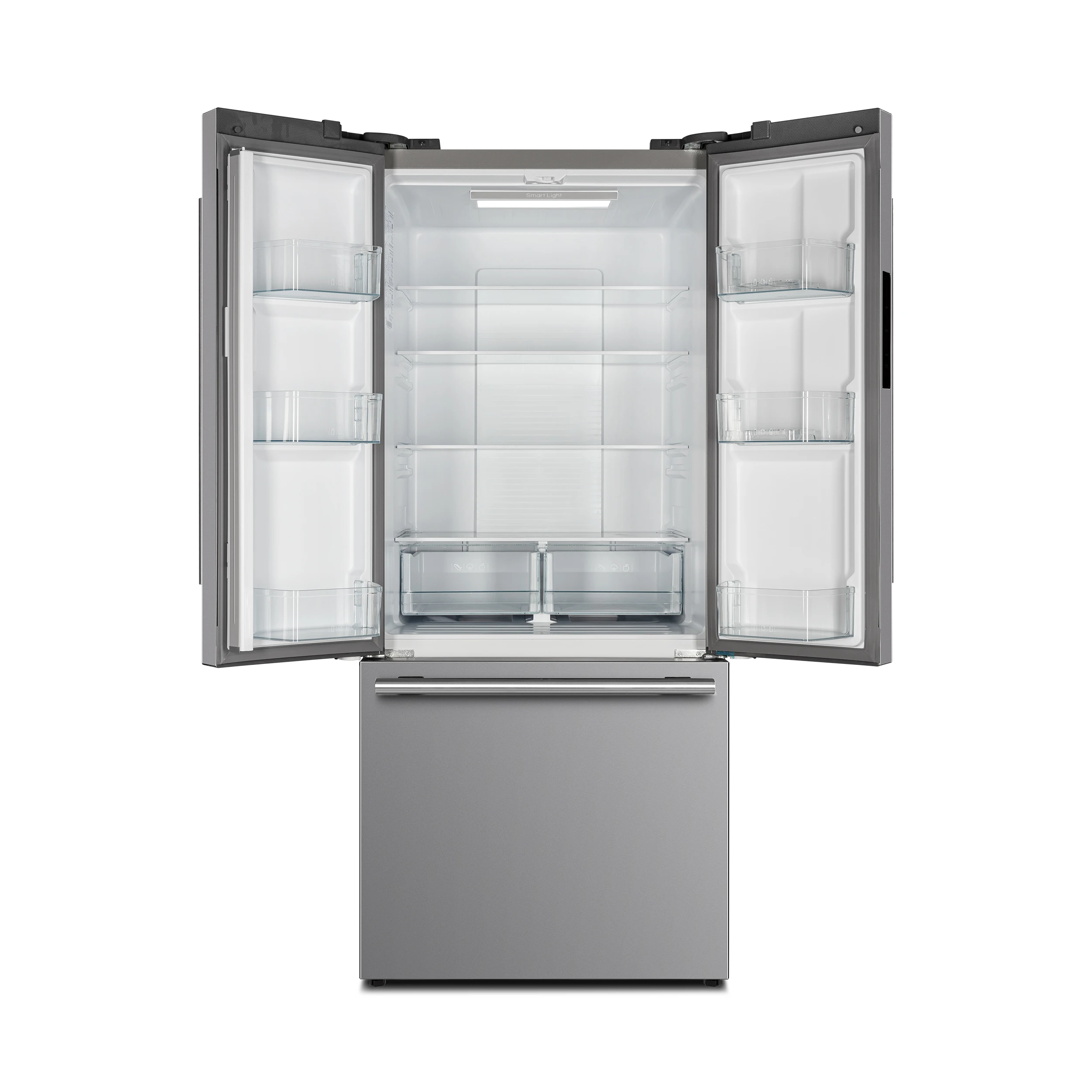 Gallipoli 30-Inch French Door Refrigerator with Bottom Freezer, 17.5 cu.ft Capacity, , No Frost Technology, Built-In Ice Maker, Energy Efficient FFFFD197431SB