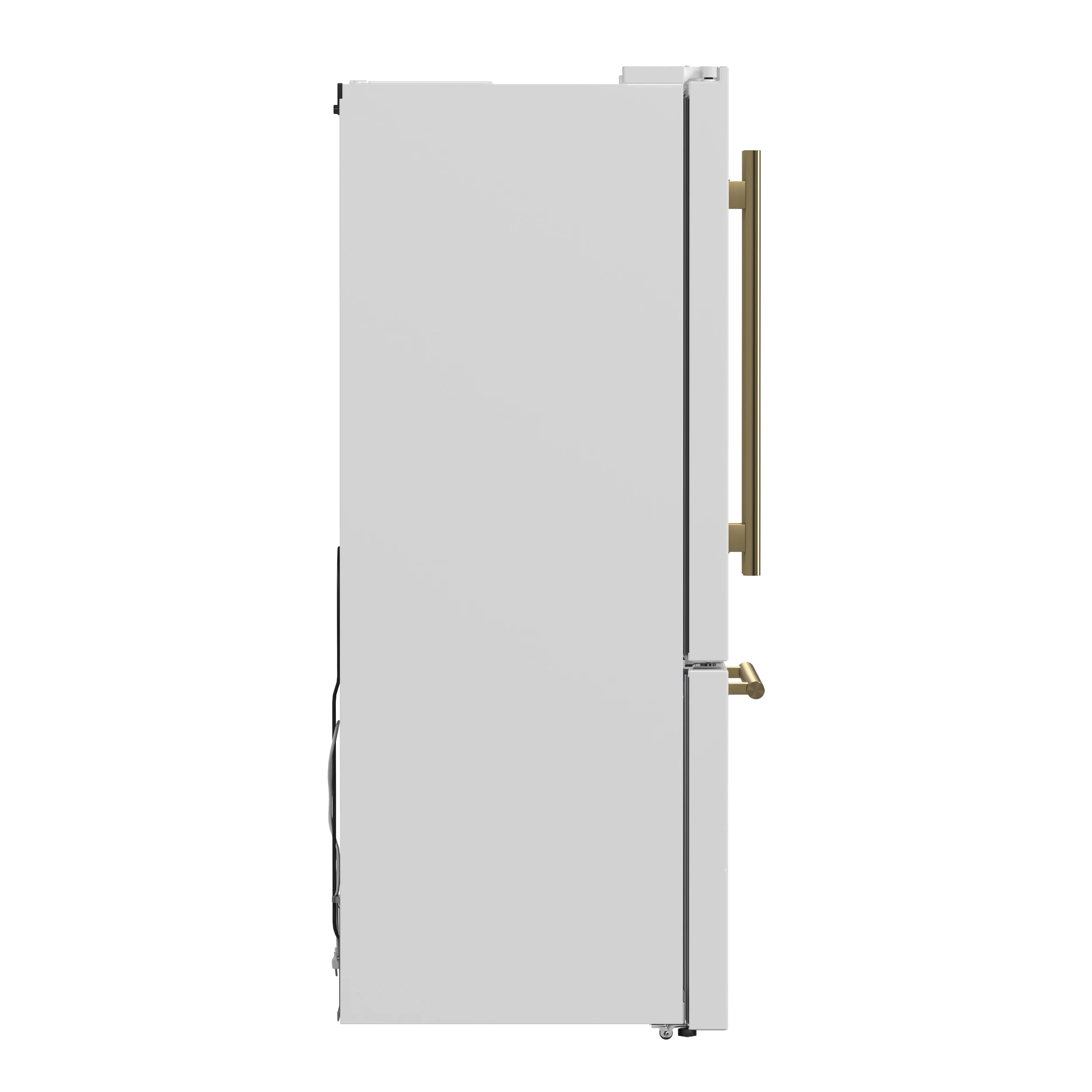 Gallipoli Espresso 30-Inch French Door Refrigerator, Bottom Freezer, 17.5 Cu. Ft., No Frost, Ice Maker FFFFD197431WHT