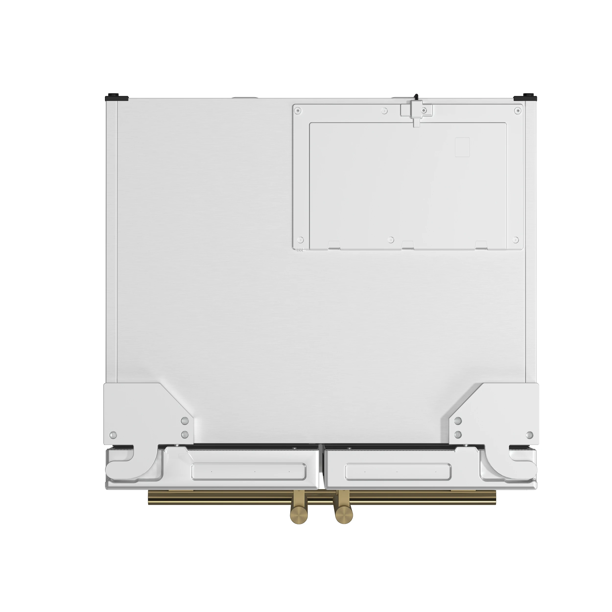 Gallipoli Espresso 30-Inch French Door Refrigerator, Bottom Freezer, 17.5 Cu. Ft., No Frost, Ice Maker FFFFD197431WHT