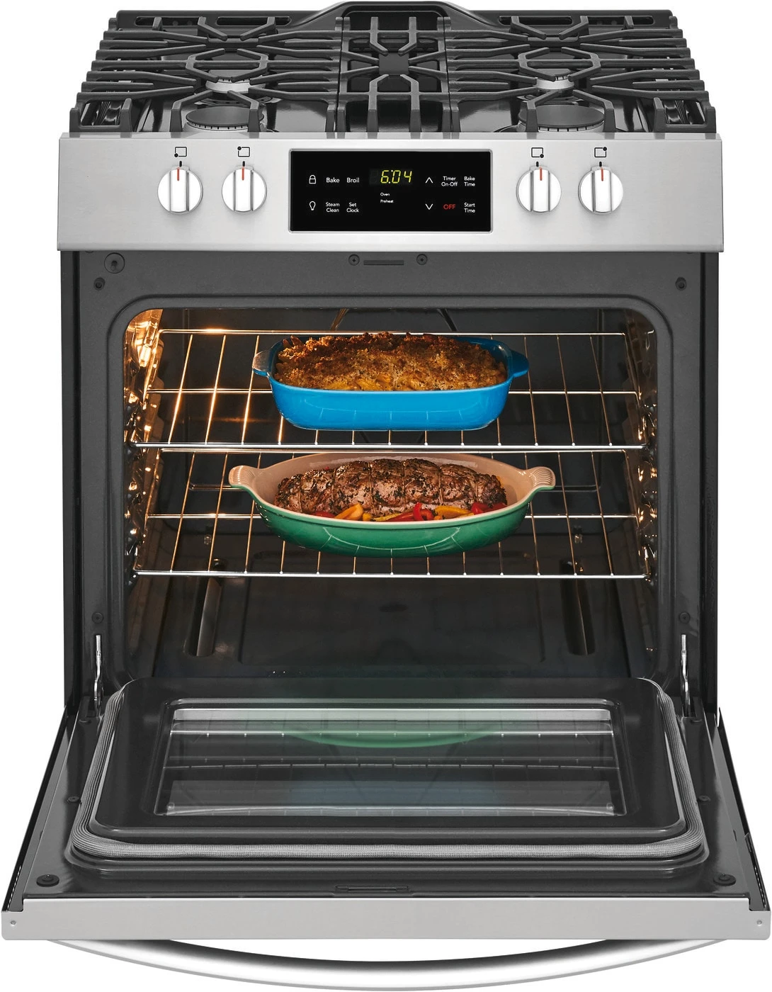 30" Front Control Gas Range FFGH3051VS, product image 5 of 8