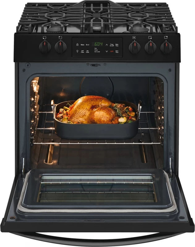 30" Front Control Freestanding Gas Range FFGH3054UB