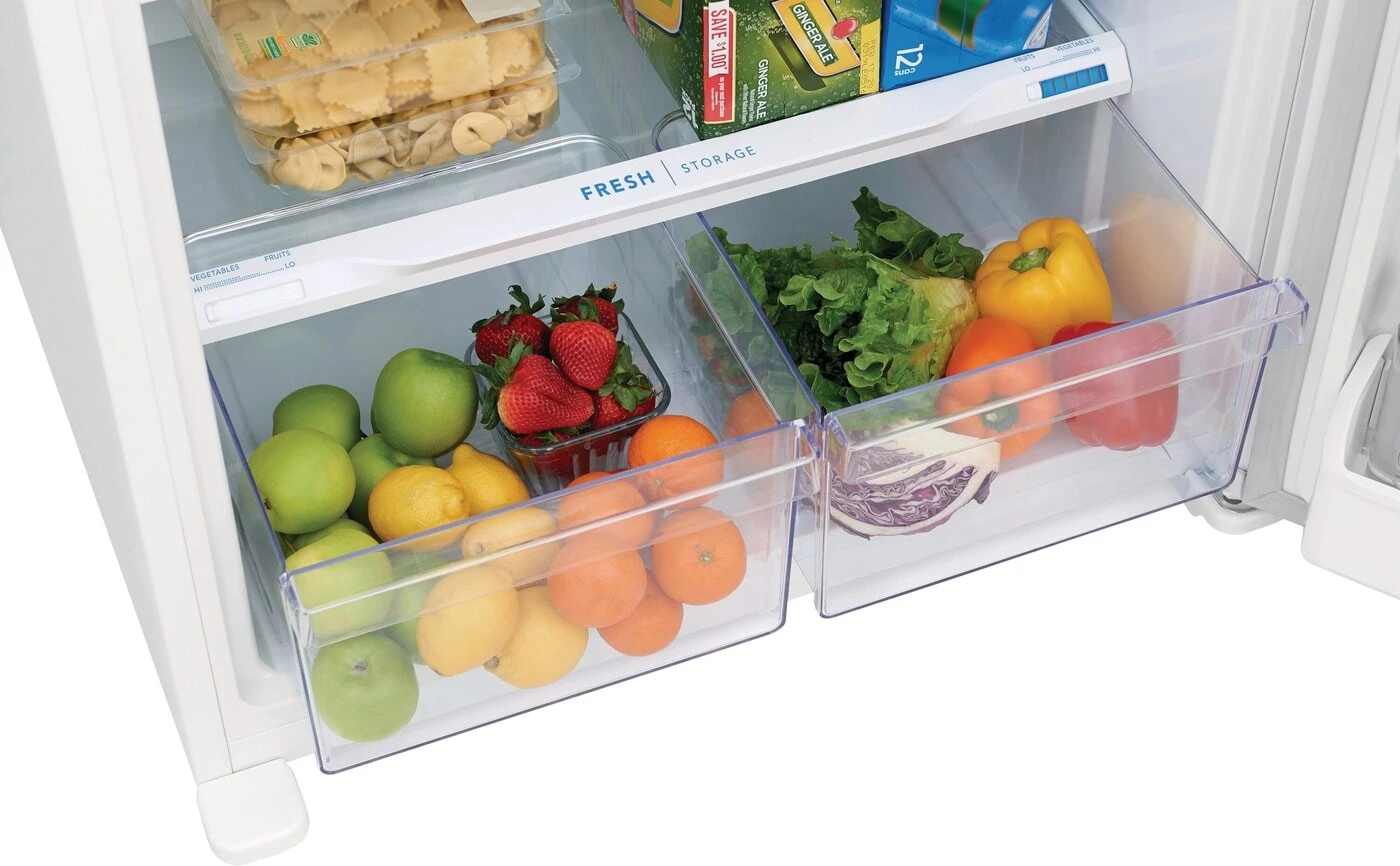 Humidity-Controlled Crisper Drawers