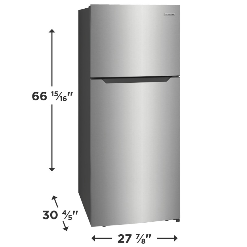 17.6 Cu. Ft. Top Freezer Refrigerator view 2