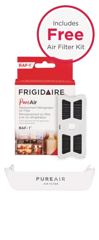 18 Cu. Ft. Top Freezer Refrigerator with Free Air Filter Kit FFHT1822UVC1, product image 2 of 7