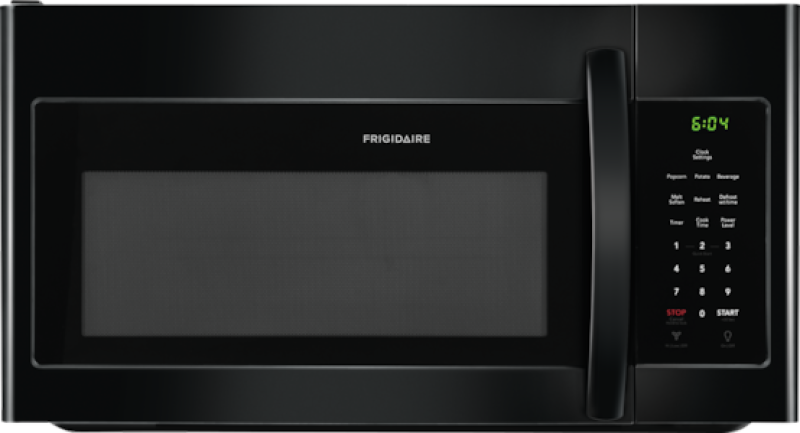 Frigidaire 1.6 Cu. Ft. Over-The-Range Microwave Black FFMV1645TB Picture 1
