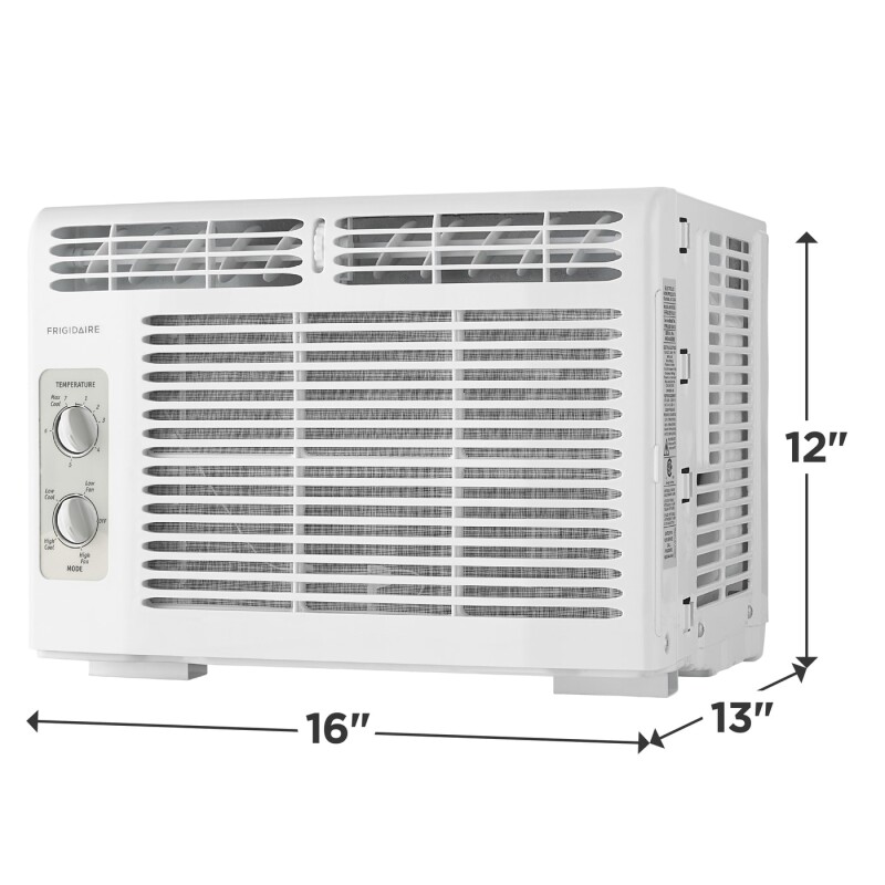 5,000 BTU Window-Mounted Room Air Conditioner view 2