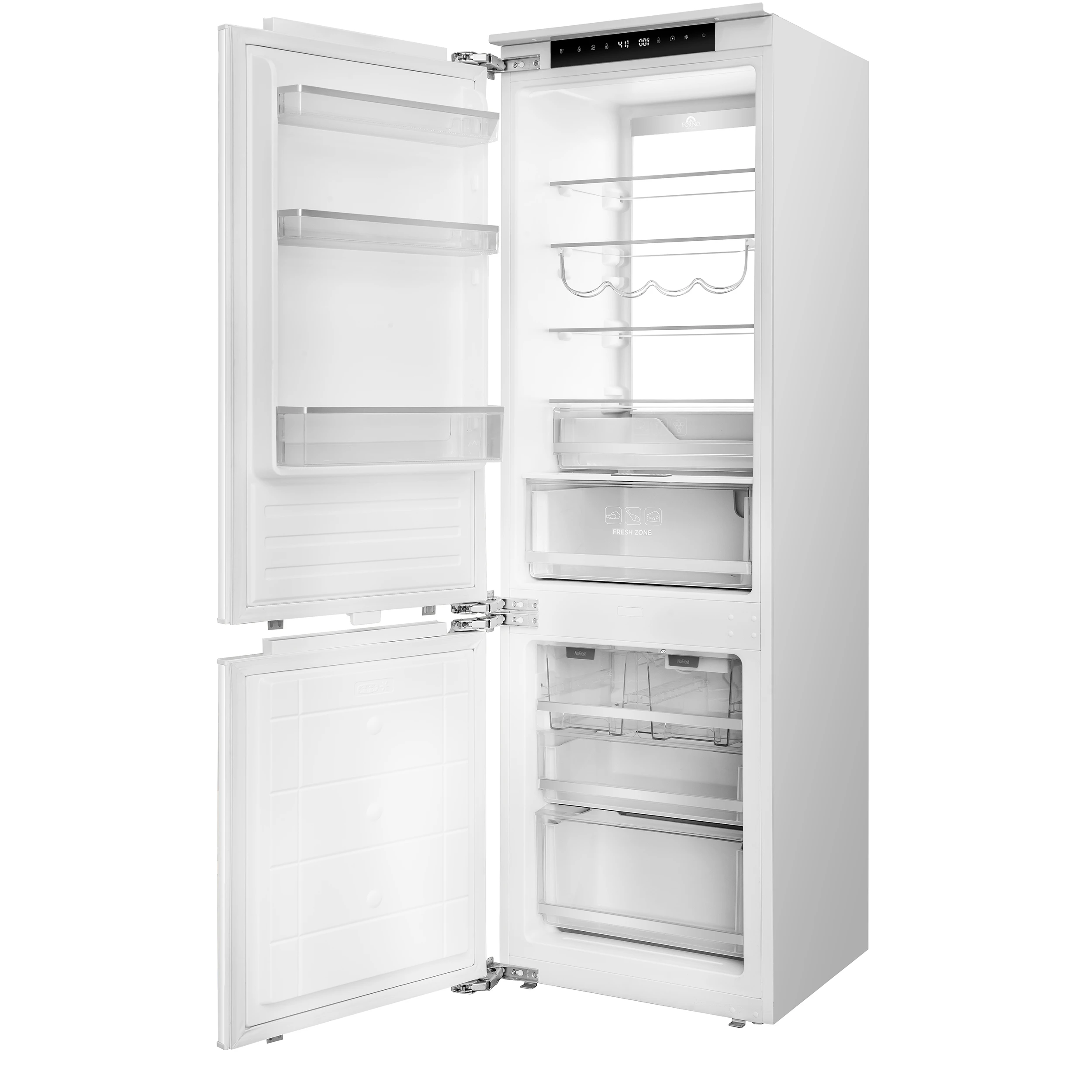 Rivestito 22 Inch Panel Ready Bottom Freezer Refrigerator, 8.3 cu. ft., Ice Maker, Total No Frost, Fast Cool & Fast Freeze FFRBI170421