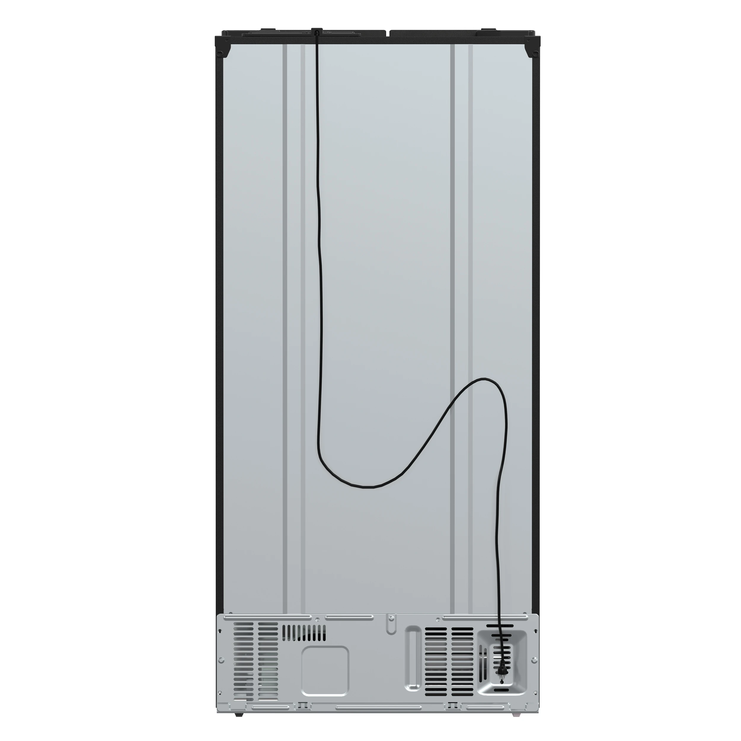 Salerno Espresso 33-Inch Side-by-Side Refrigerator, 15.6 Cu. Ft., Energy-Efficient, No Frost, Modern Design FFRBI180533BLK
