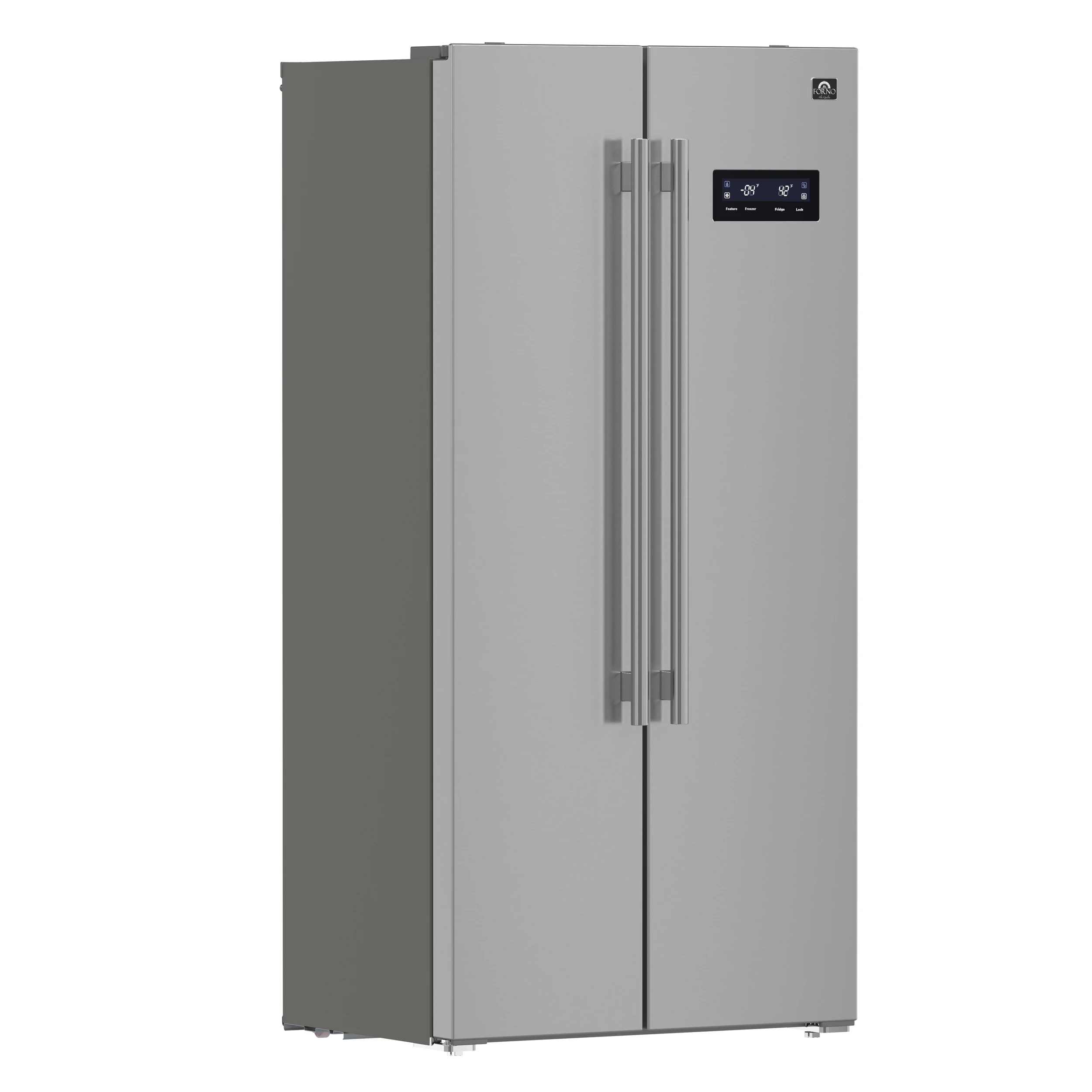 Salerno 33-Inch Side-by-Side Refrigerator, 15.6 cu.ft, ENERGY STAR Certified FFRBI180533SB