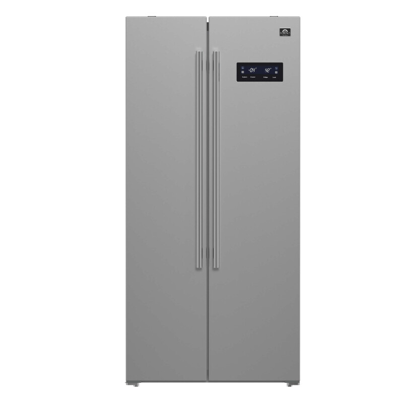 Forno Salerno 33″ Side-by-Side 15.6 Cu.Ft. Refrigerator Stainless FFRBI180533SB Picture 1
