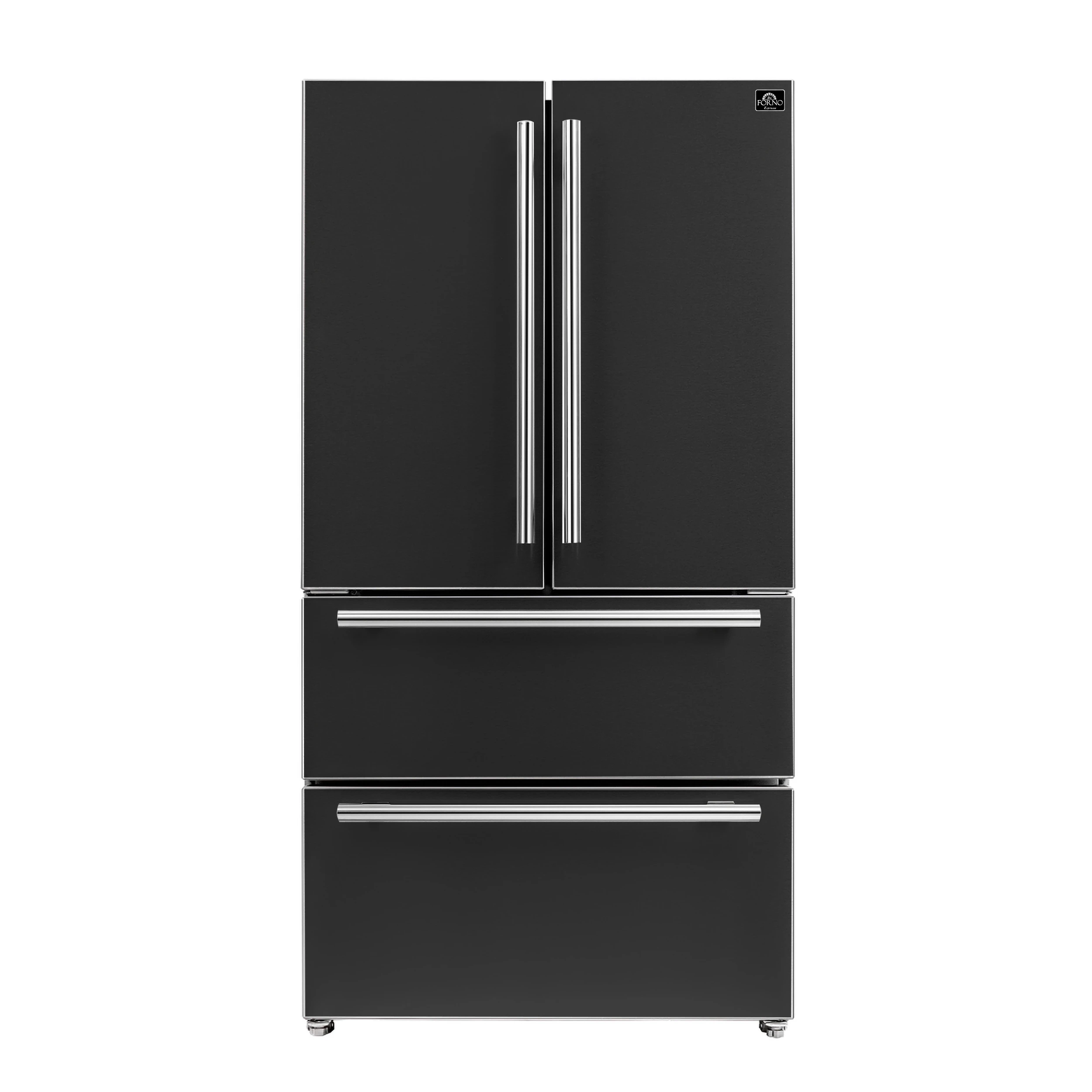 Moena Espresso 36-Inch French Door Refrigerator, 19.2 Cu. Ft., Frost-Free, Automatic Ice Maker, ENERGY STAR Certified FFRBI182036BLK