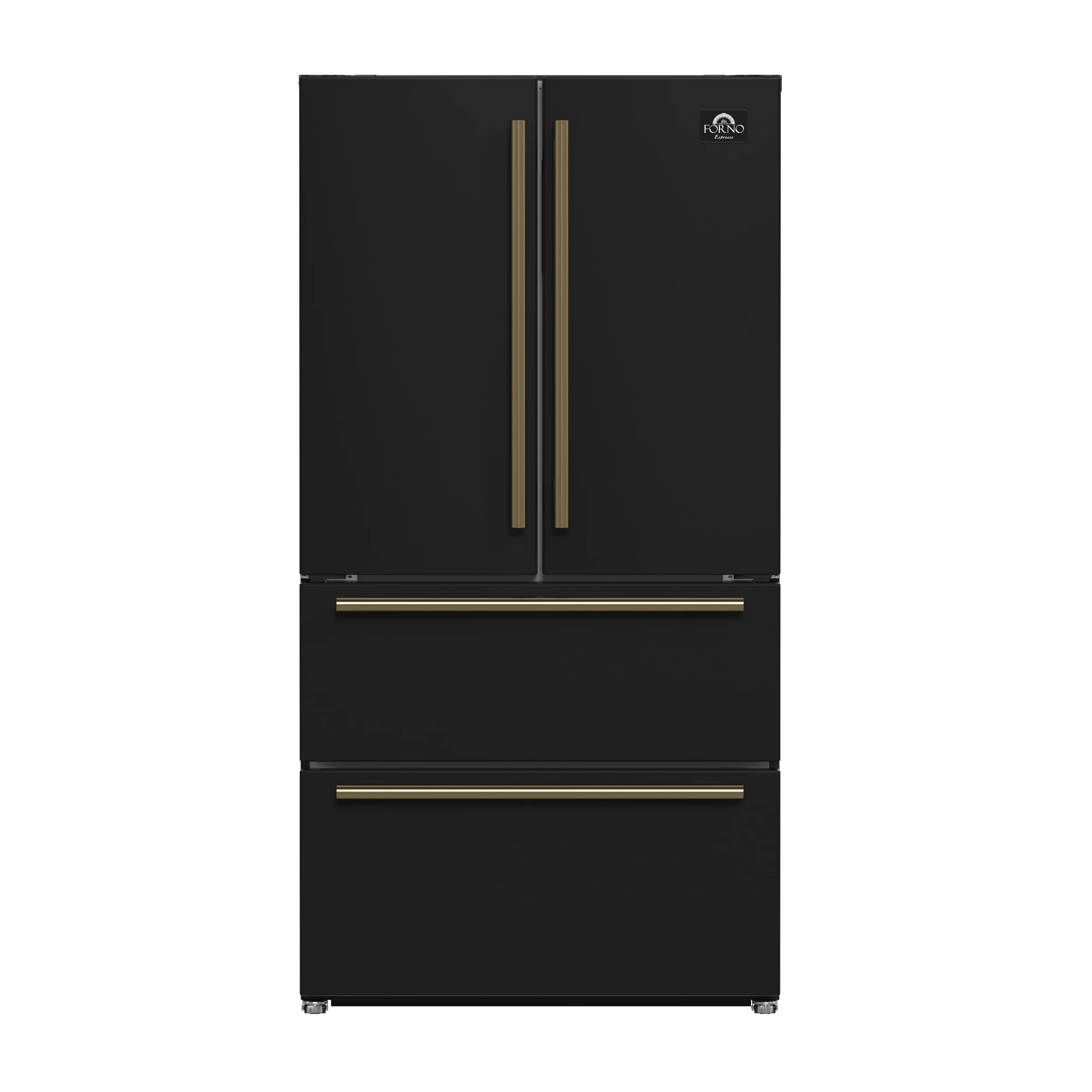 Moena Espresso 36-Inch French Door Refrigerator, 19.2 Cu. Ft., Frost-Free, Automatic Ice Maker, ENERGY STAR Certified FFRBI182036BLK