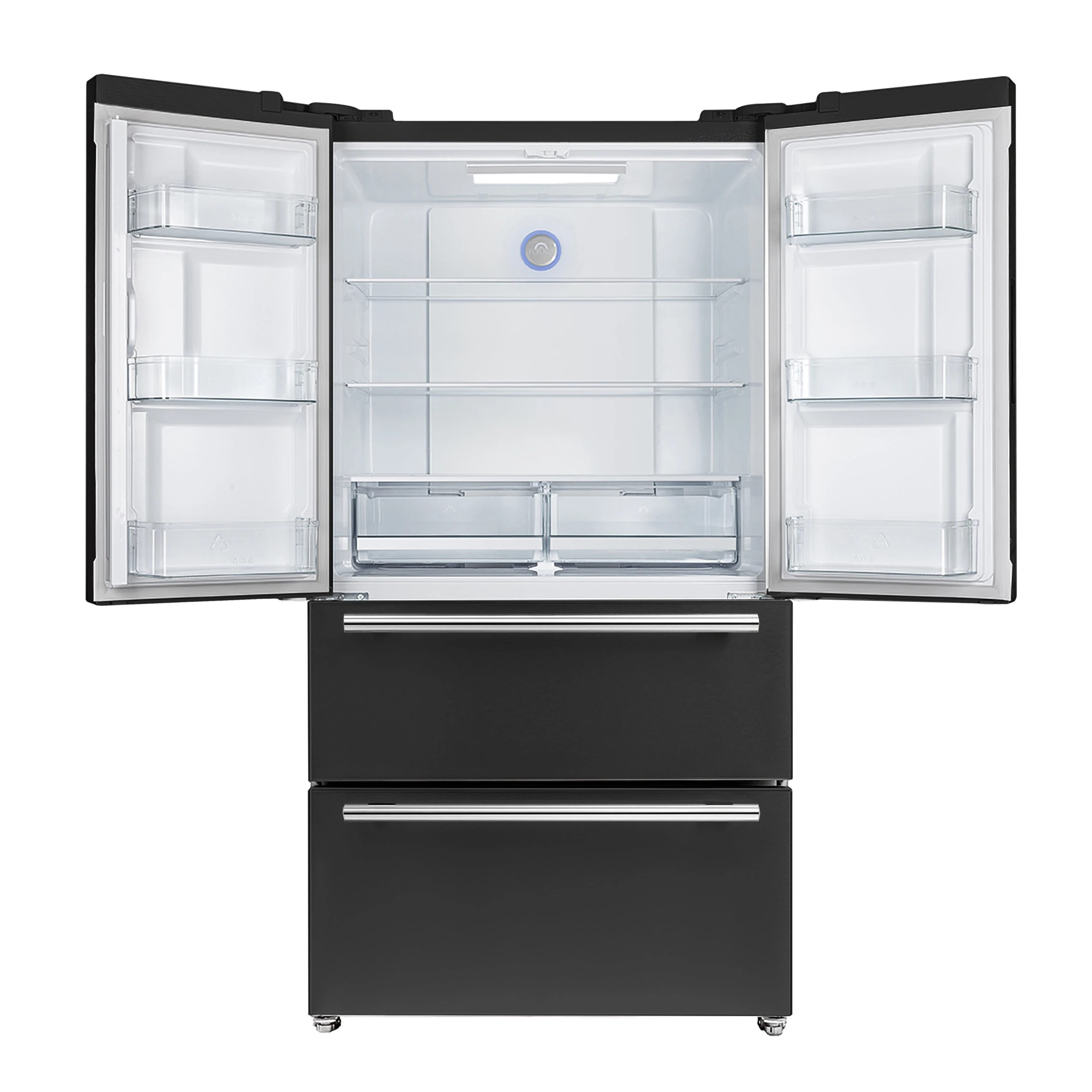 Moena Espresso 36-Inch French Door Refrigerator, 19.2 Cu. Ft., Frost-Free, Automatic Ice Maker, ENERGY STAR Certified FFRBI182036BLK