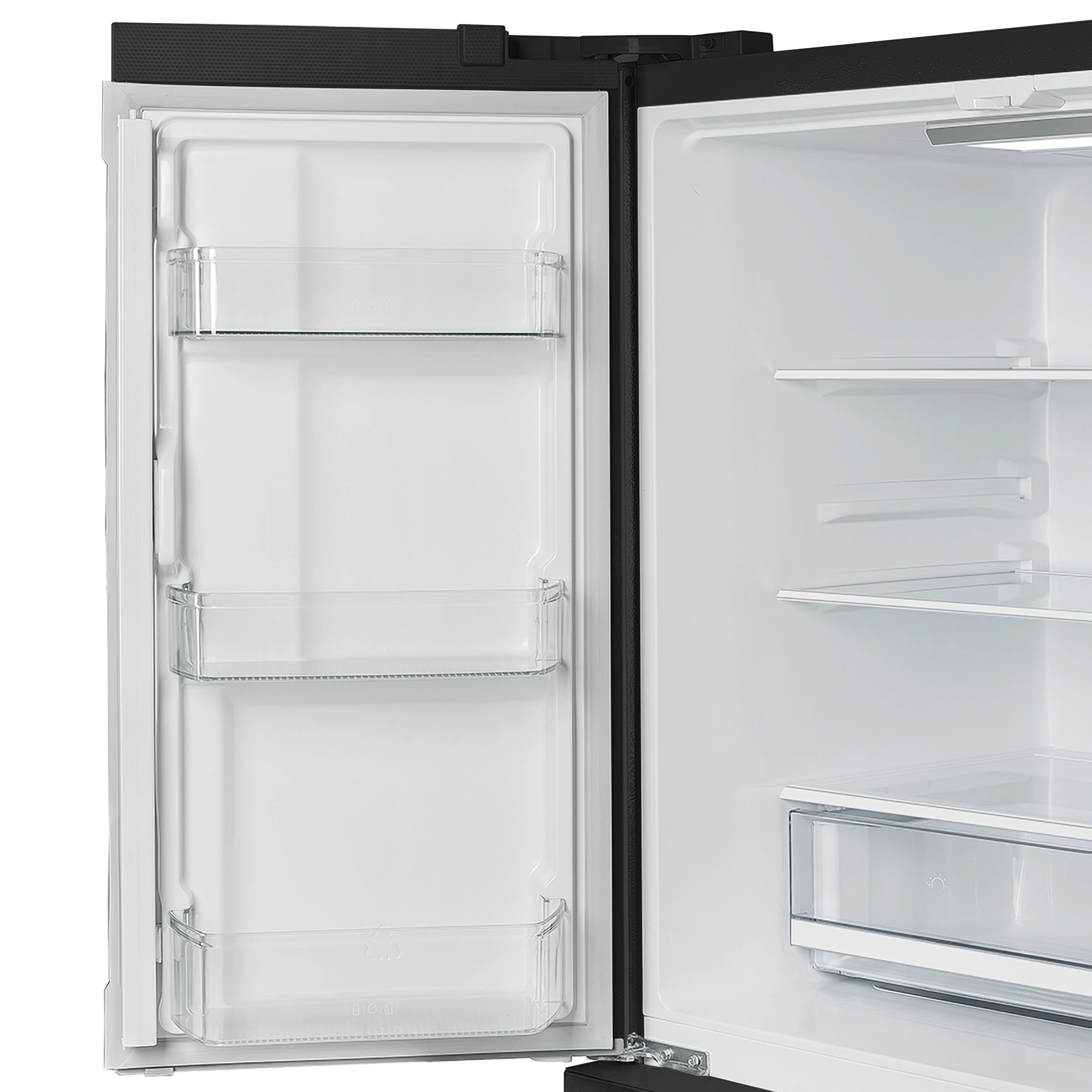 Moena Espresso 36-Inch French Door Refrigerator, 19.2 Cu. Ft., Frost-Free, Automatic Ice Maker, ENERGY STAR Certified FFRBI182036BLK