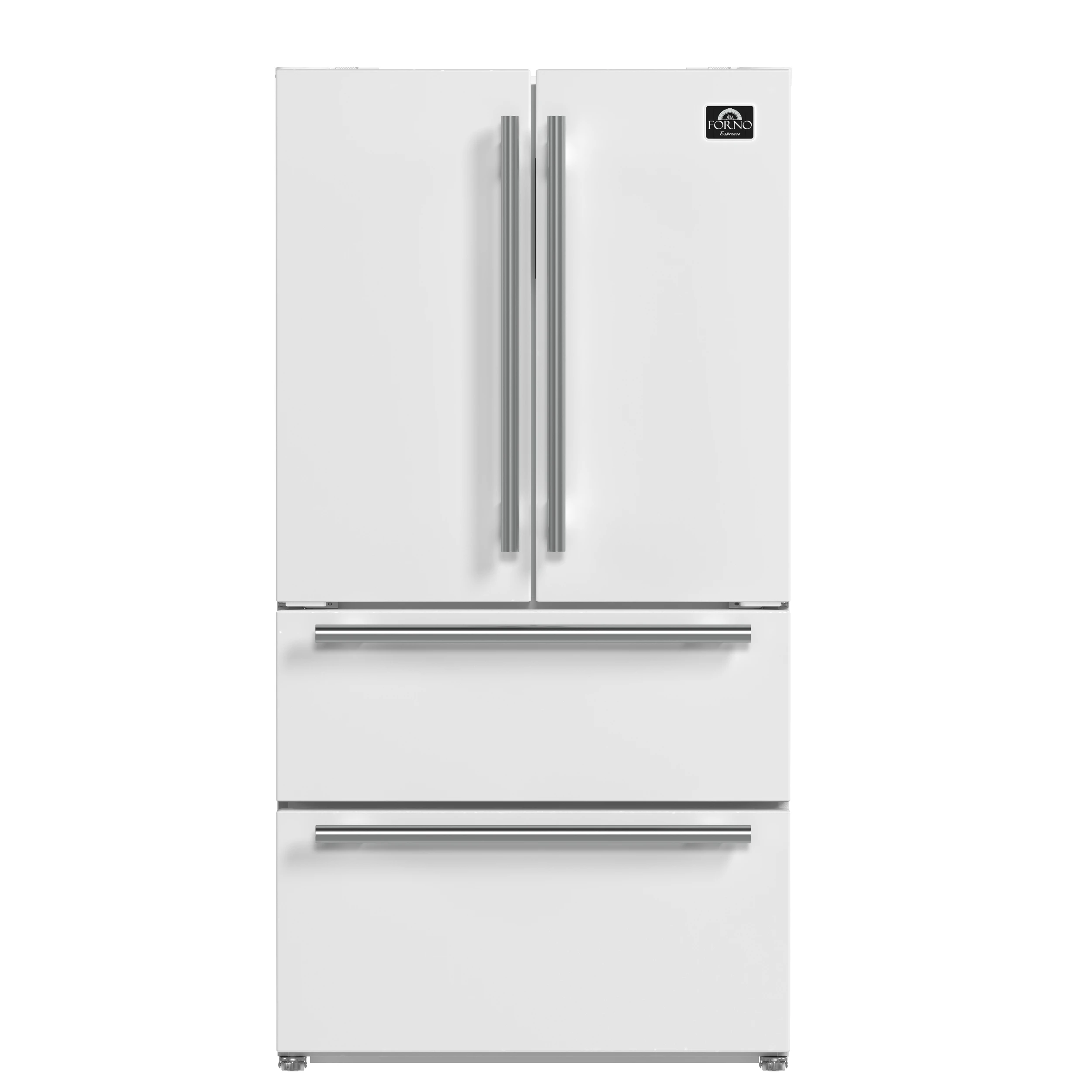 Moena Espresso 36-Inch French Door Refrigerator, 19.2 Cu. Ft., Frost-Free, Automatic Ice Maker, ENERGY STAR Certified FFRBI182036WHT